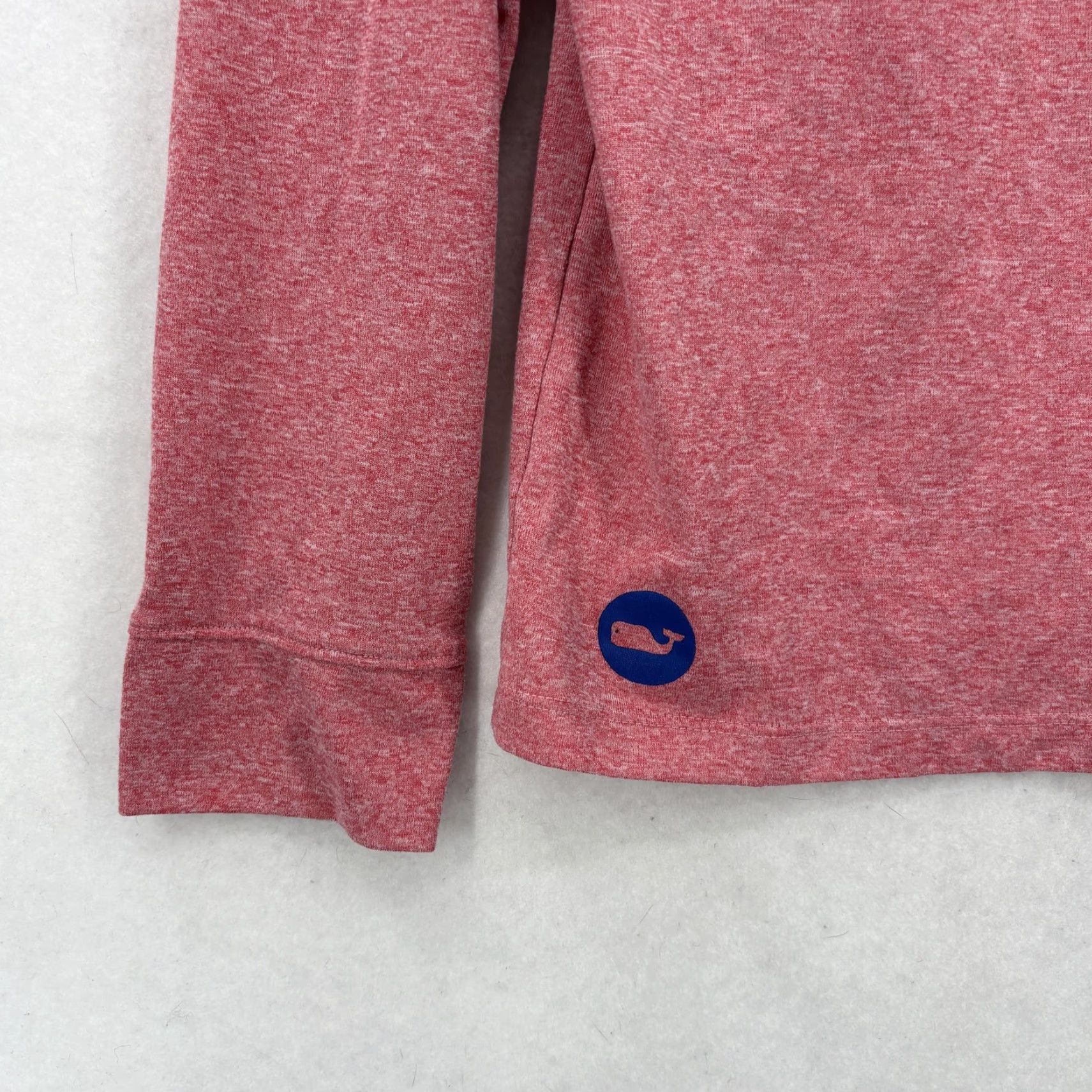 Vineyard Vines Vineyard Vines Performance Hoodie Shirt Mens XS Red Long Sleeve Hooded Whale Logo Top Size US XS / EU 42 / 0 - 3 Thumbnail
