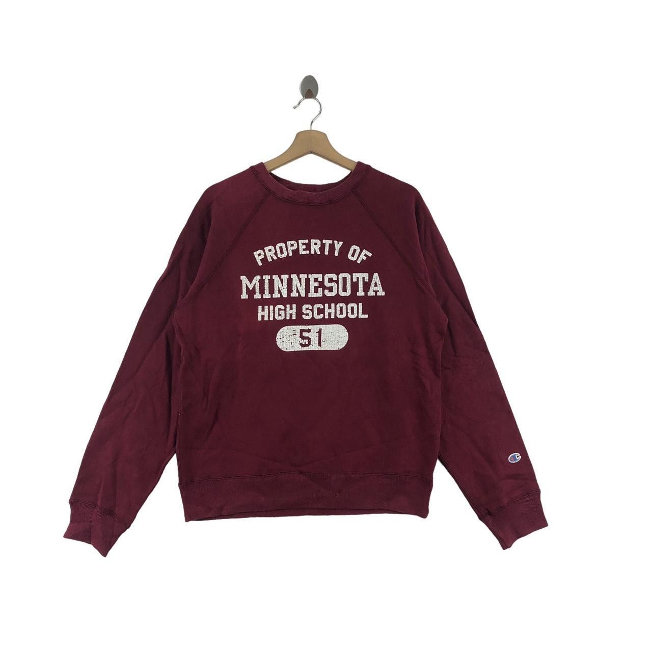 Champion CHAMPION x MINNESOTA HIGH SCHOOL Sweatshirt Sweater Size L / US 10 / IT 46 - 1 Thumbnail