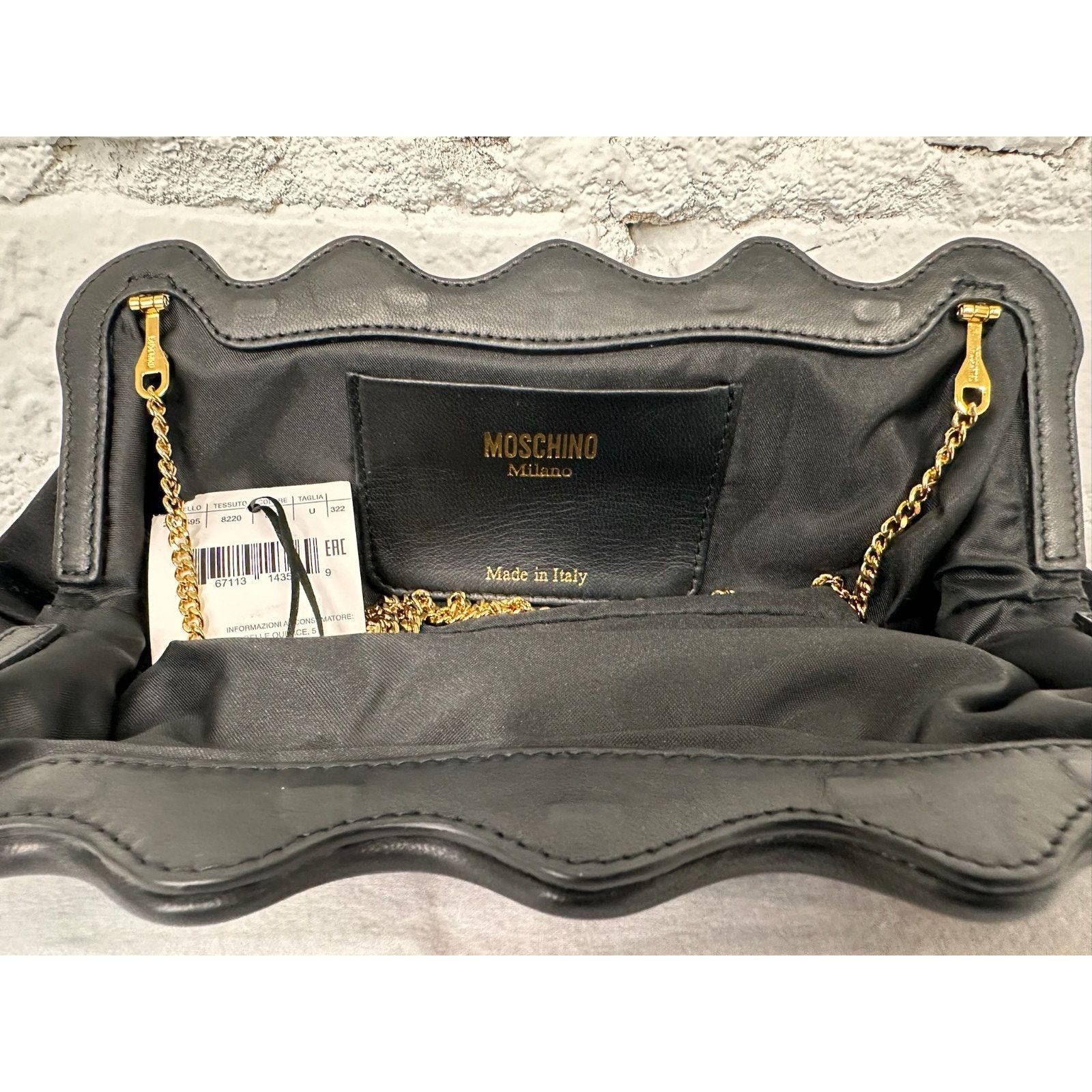 Moschino AW23 MOSCHINO Couture Long Clutch Shoulder Bag Multiple Gems Size ONE SIZE - 4 Thumbnail