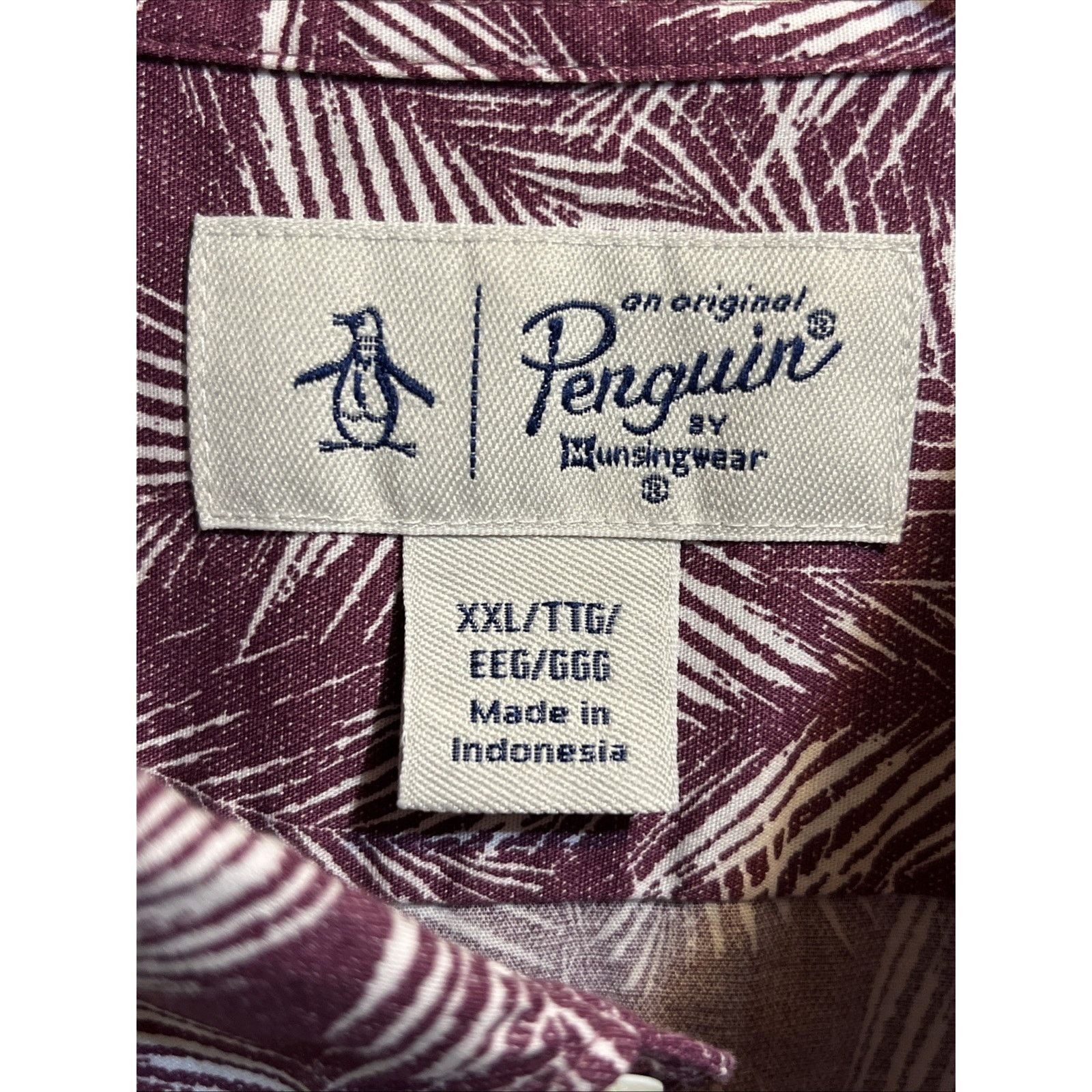 Other Penguin Munsingwear VTG Shirt Men XXL Red Palm Floral Button Size US XXL / EU 58 / 5 - 3 Thumbnail