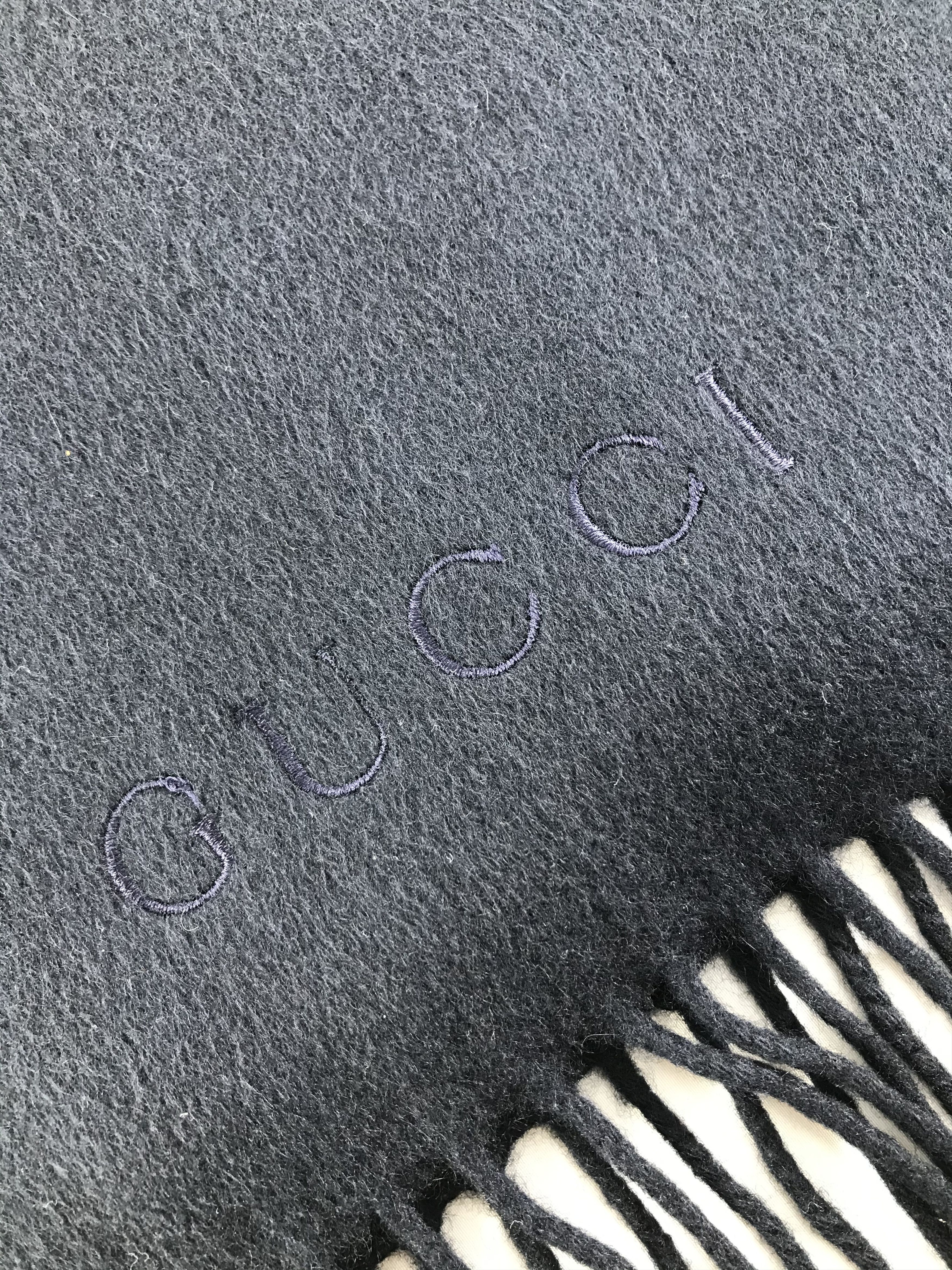Gucci Vintage Gucci Scarf/Muffler/Neckwear MF1184 Size ONE SIZE - 4 Thumbnail
