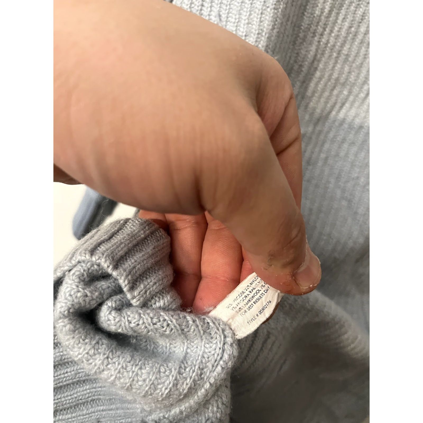 Club Monaco Club Monaco Wool Blend Sweater Womens XS Blue Crewneck Pullover Size XS / US 0-2 / IT 36-38 - 4 Thumbnail