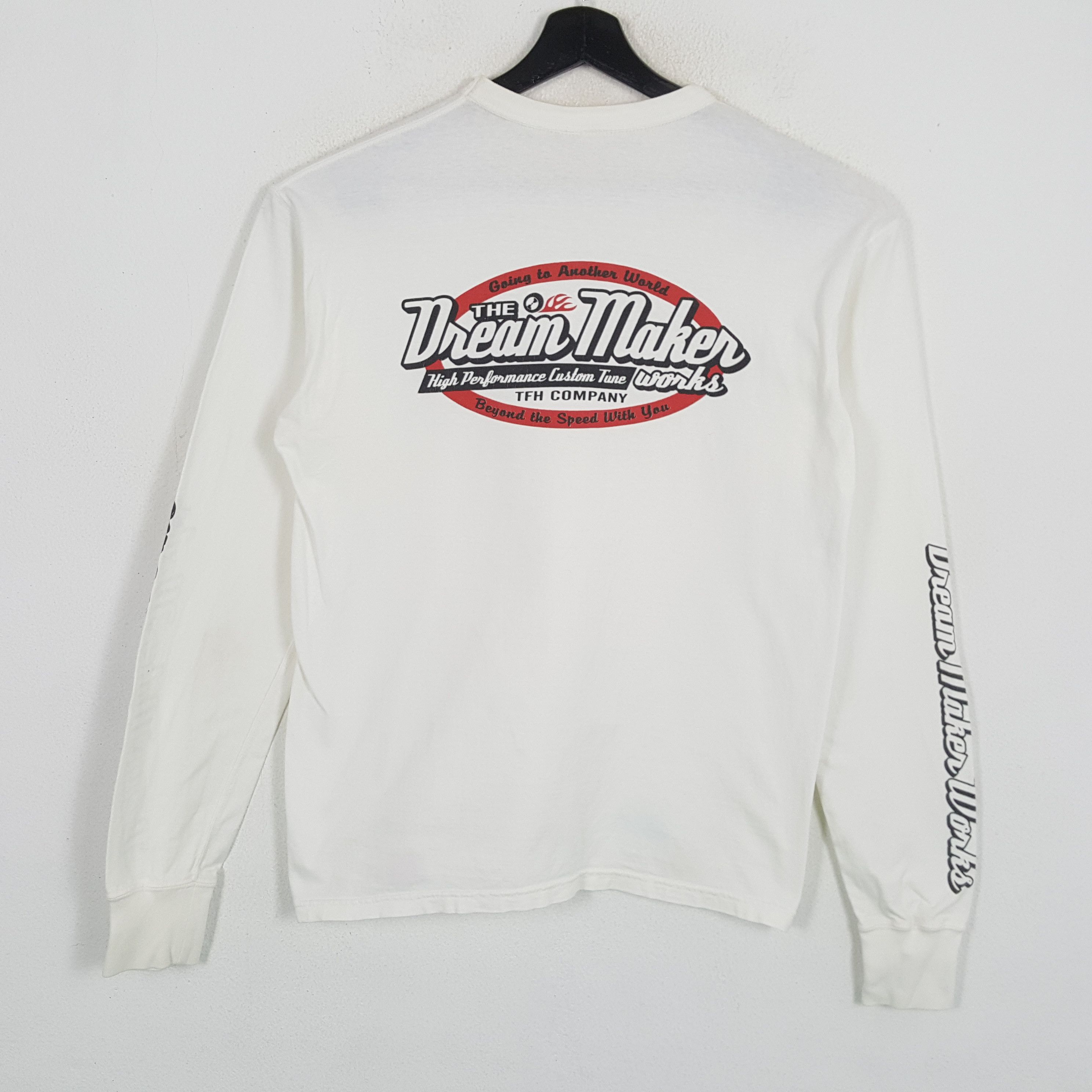 Japanese Brand × Vintage The Flat Head Japanese Streetwear Long Sleeve Tshirt Size US L / EU 52-54 / 3 - 1 Thumbnail