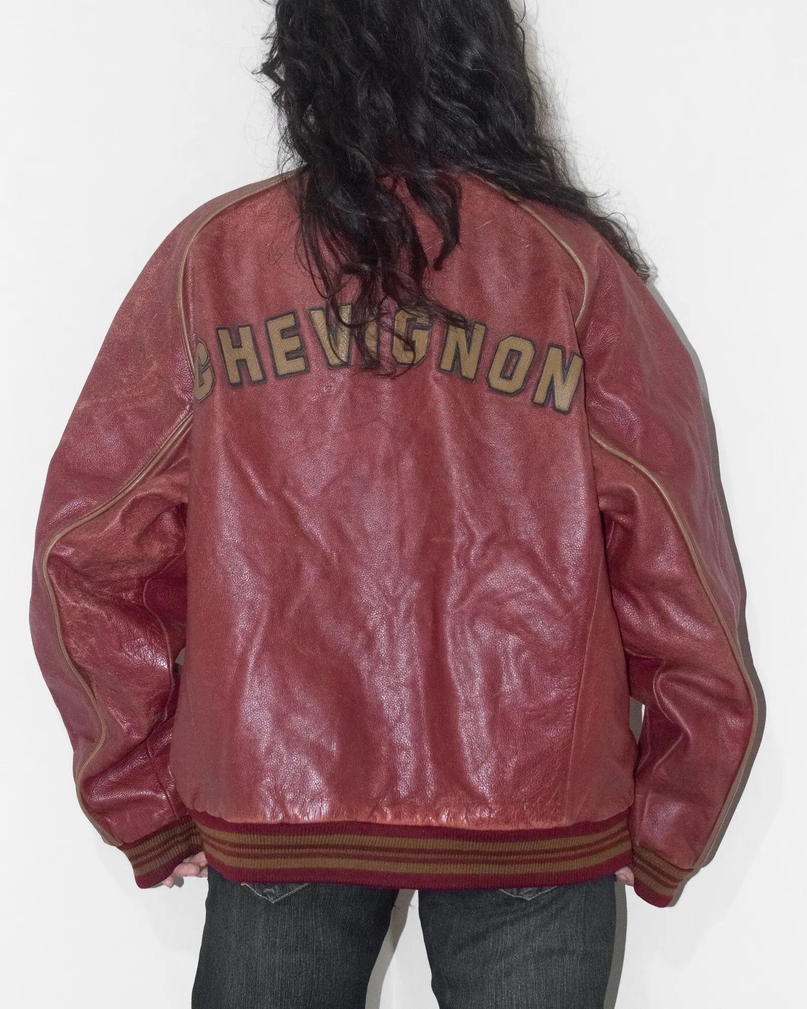 Chevignon × Streetwear × Vintage Vintage 90s Chevignon Teddy 