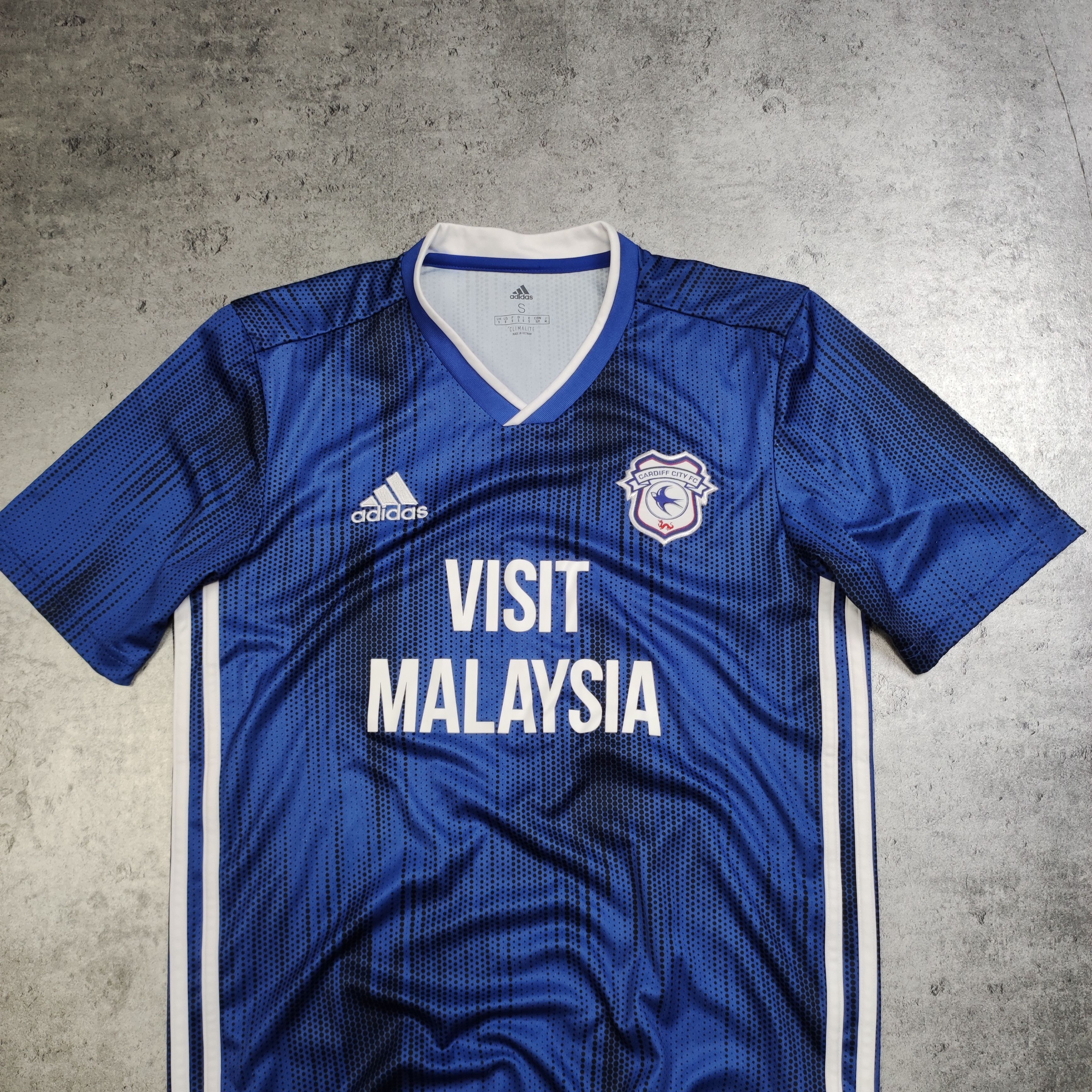Adidas RARE Adidas x Cardiff City Adidas Premier League Home Jersey Size US S / EU 44-46 / 1 - 3 Thumbnail