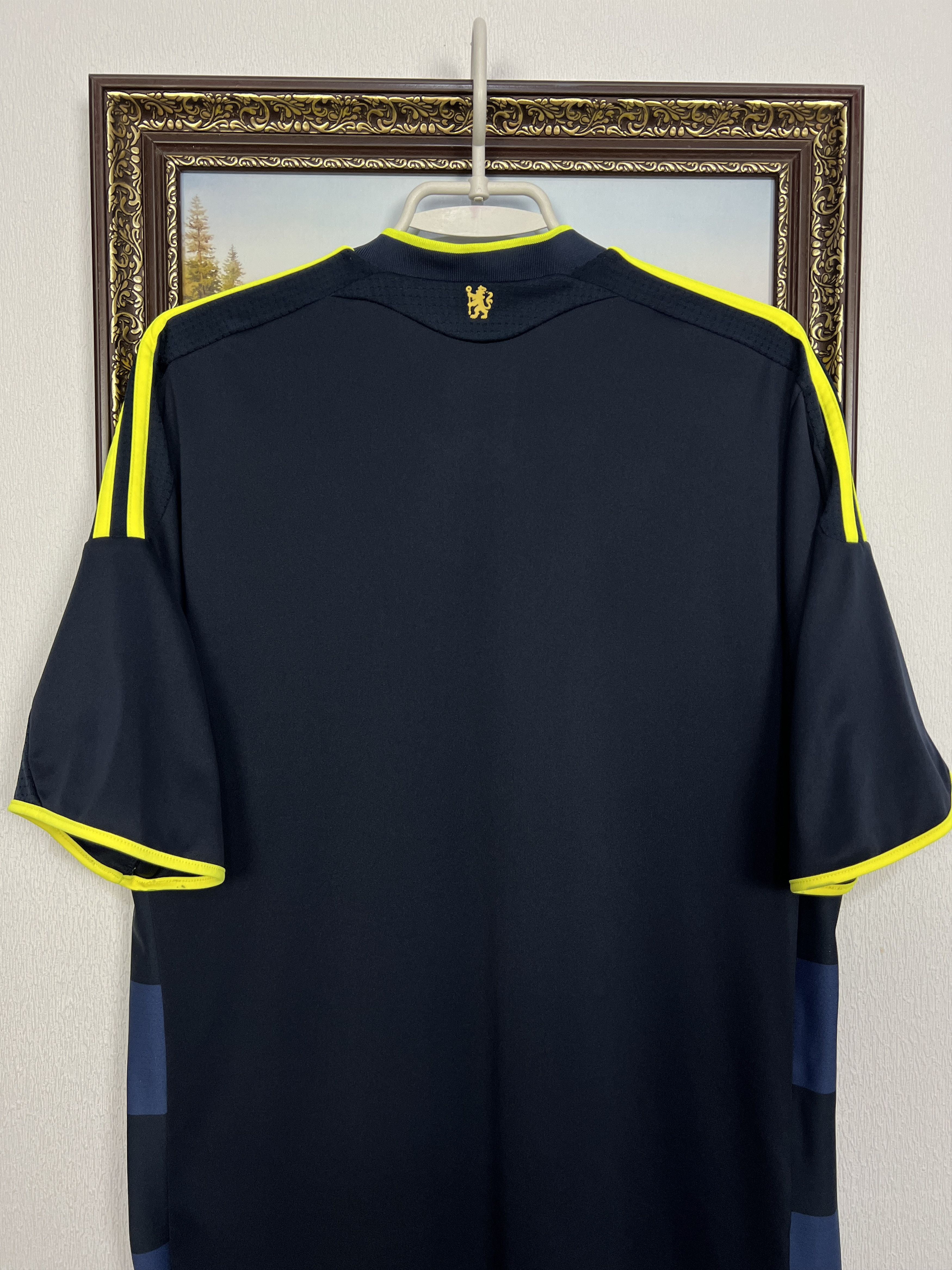 Adidas Chelsea Away football shirt 2009 Soccer Jersey Trikot Rare Size US L / EU 52-54 / 3 - 9 Thumbnail