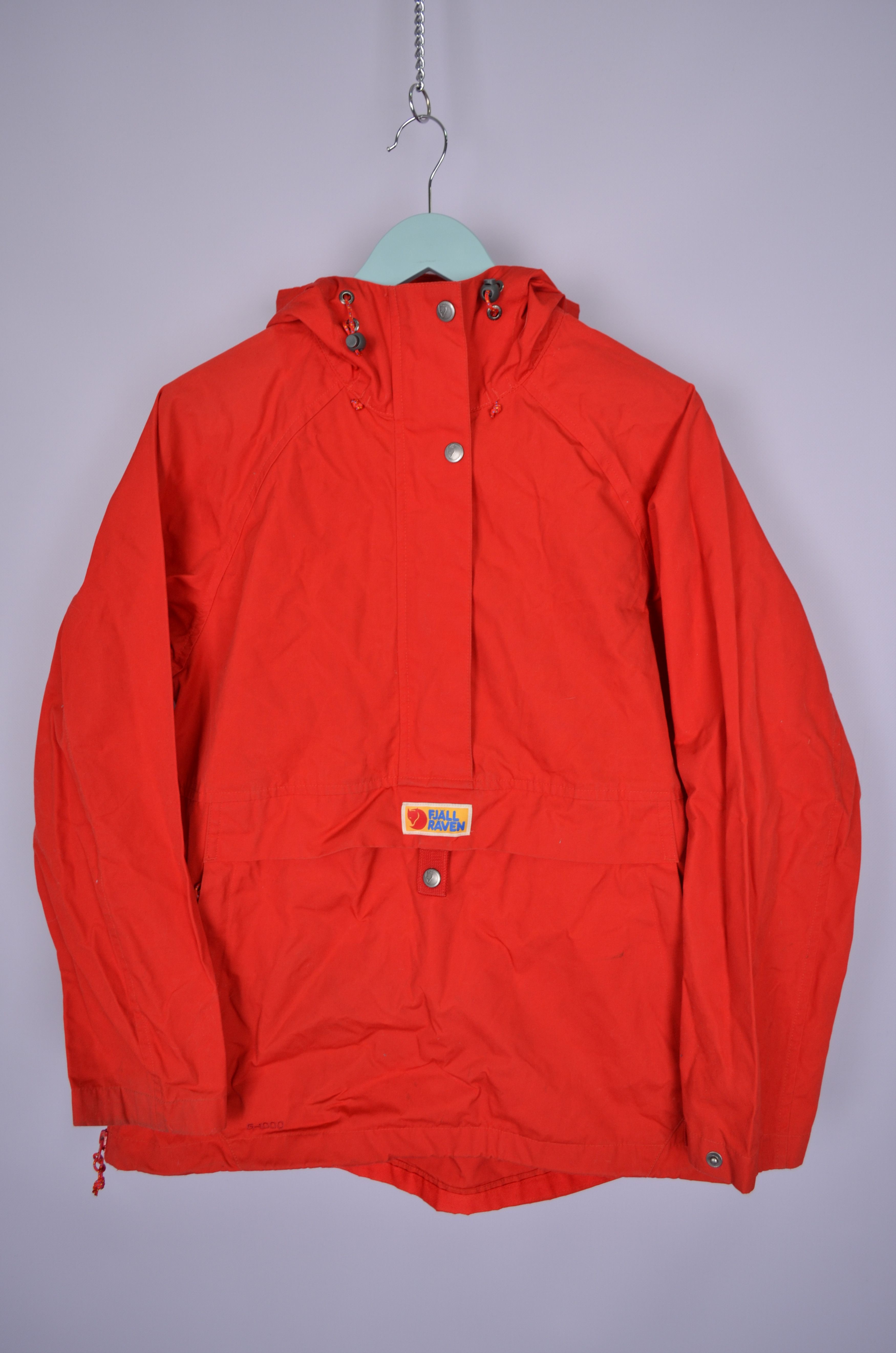 Fjallraven Fjallraven Vardag Anorak Jacket Red Size S Hooded G-1000 Size S / US 4 / IT 40 - 1 Thumbnail