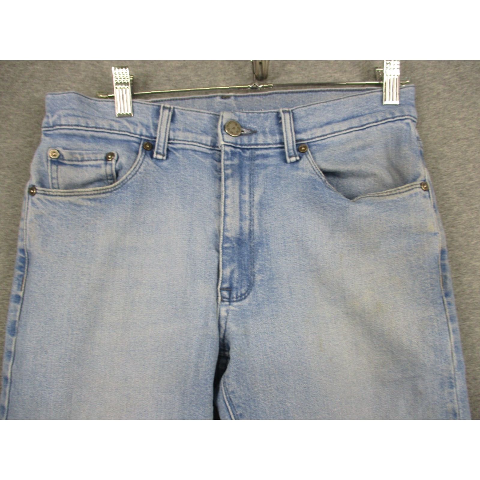 Mott & Bow VINTAGE Mott & Bow Jeans Men's 30x28 Denim Blue Crosby Slim Straight Stretch Size US 30 / EU 46 - 3 Thumbnail