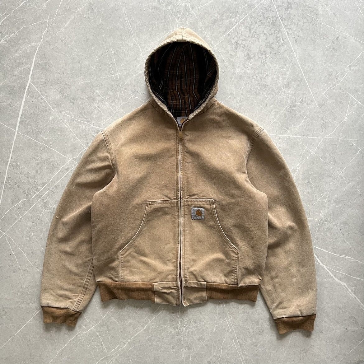 Carhartt Vintage '01 Carhartt Hooded Duck Jacket Size US M / EU 48-50 / 2 - 2 Thumbnail