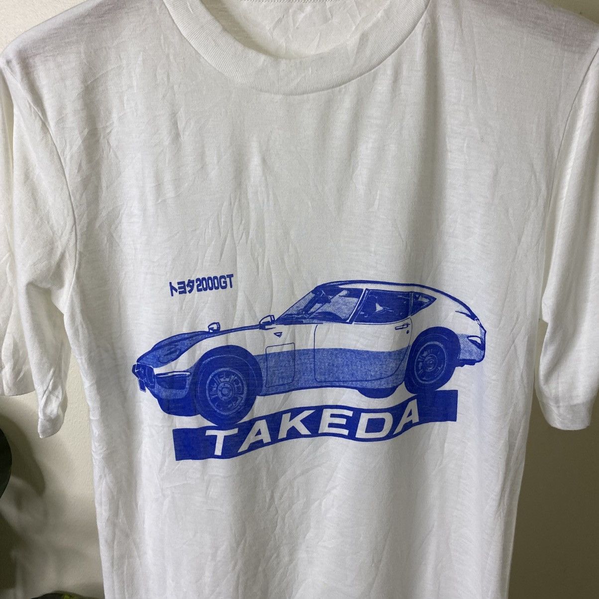 Vintage 1980s Toyota 2000G JDM Cars Racing Nismo Honda T Shirt Size US S / EU 44-46 / 1 - 2 Thumbnail