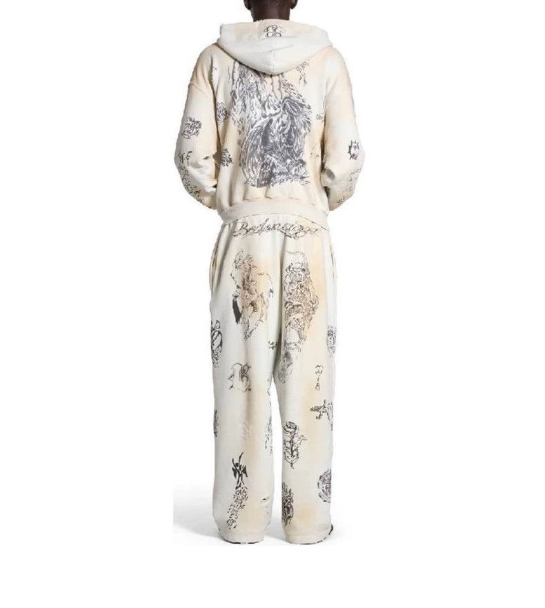 Balenciaga Balenciaga size xs 24 Summer Mud Dye Tattoo Sketch Graffiti Size US 26 / EU 42 - 7 Thumbnail