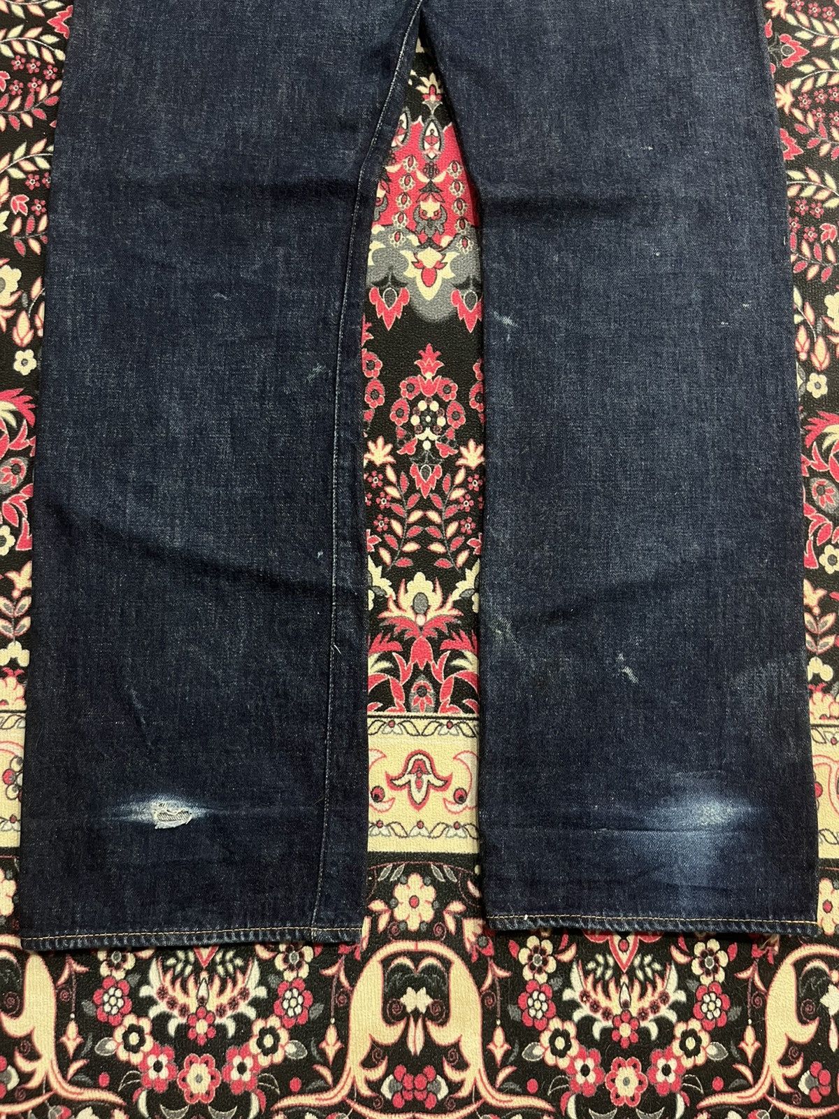 Levi's Vintage Clothing ⚡️Selvedge⚡️Vintage Levi’s LVC S501XX Big E Indigo Washed Jean Size US 34 / EU 50 - 16 Thumbnail