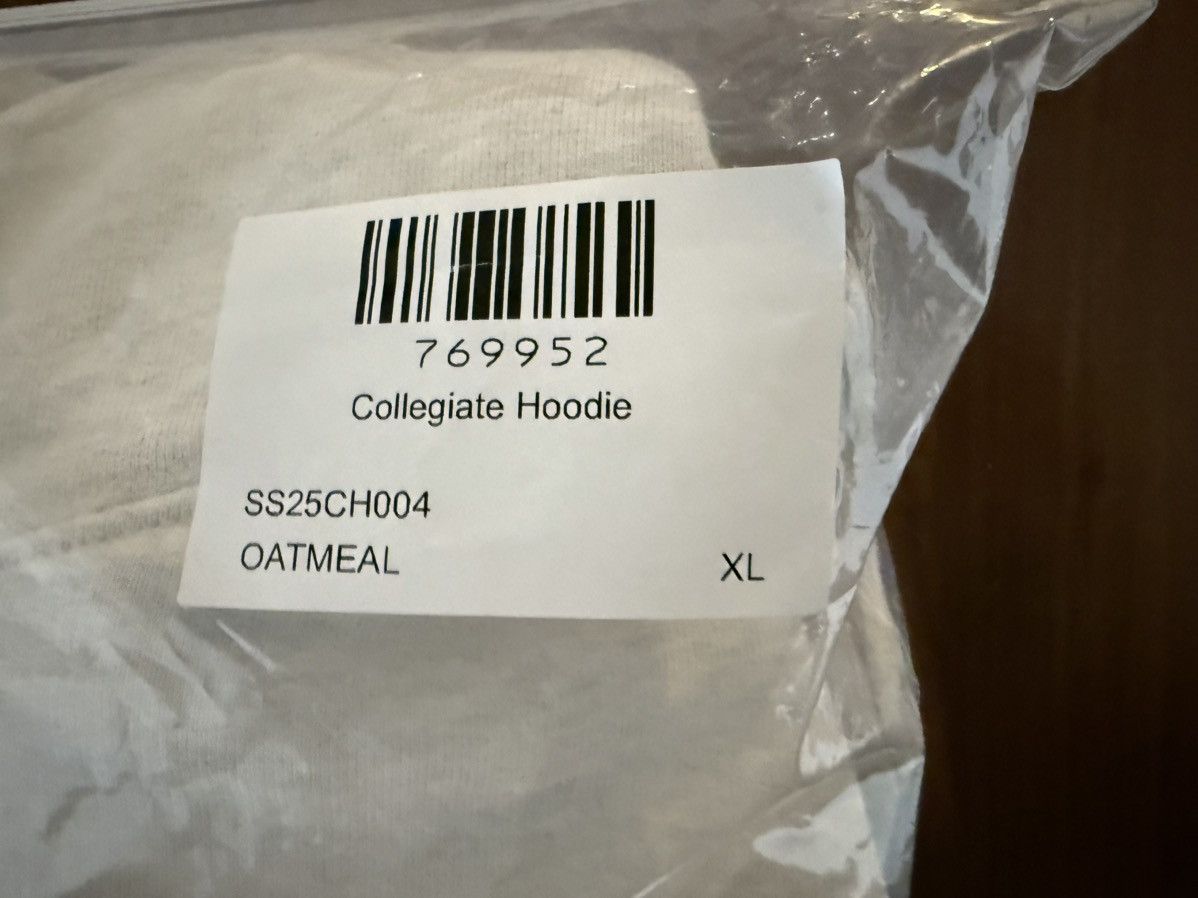 Aime Leon Dore Aime Leon Dore Aimé Collegiate Logo Oatmeal Hoodie XL Size US XL / EU 56 / 4 - 9 Thumbnail