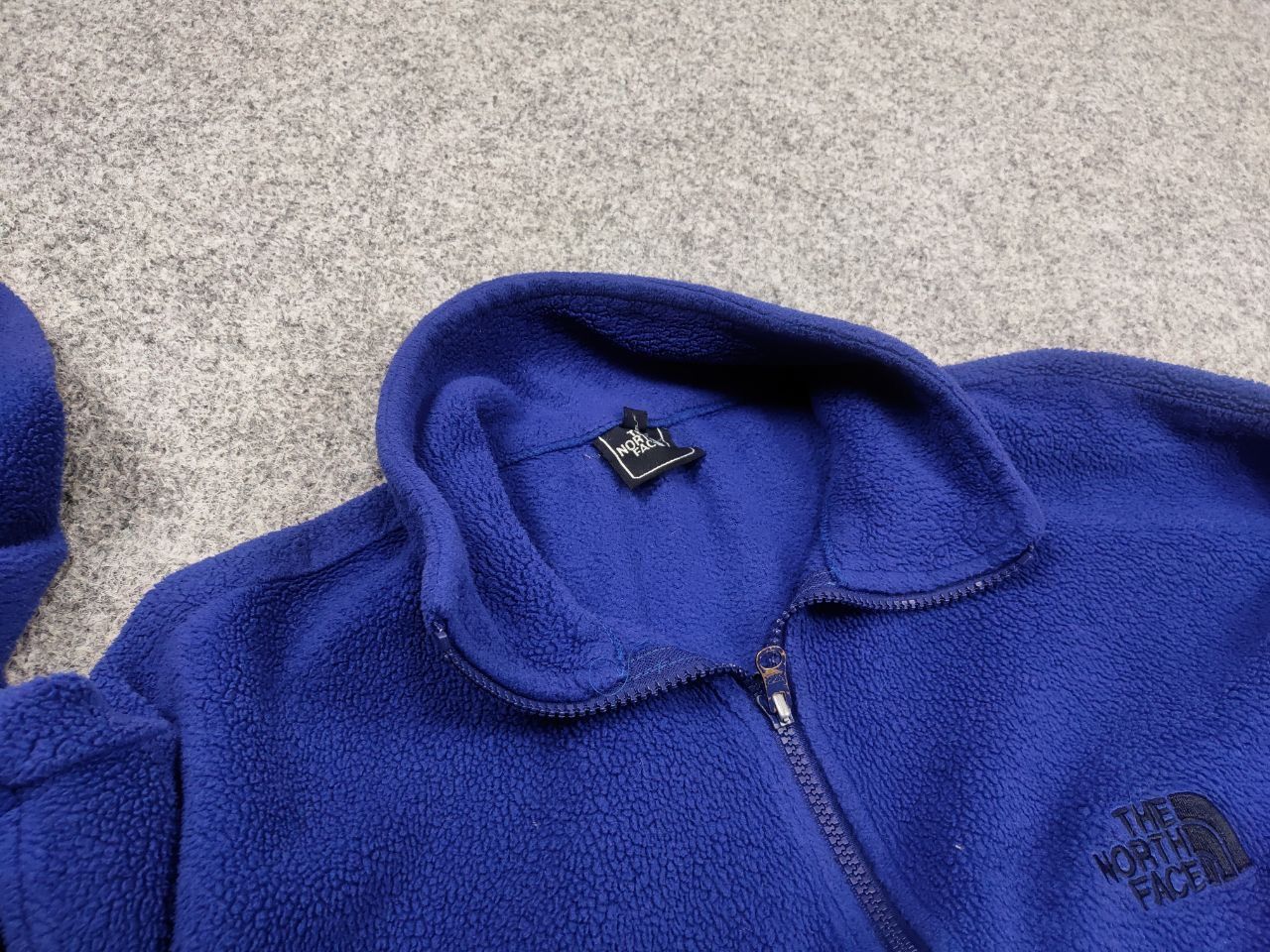 The North Face Vintage 90's The North Face Genezis Fleece Zip Blue Jacket Size US M / EU 48-50 / 2 - 12 Thumbnail