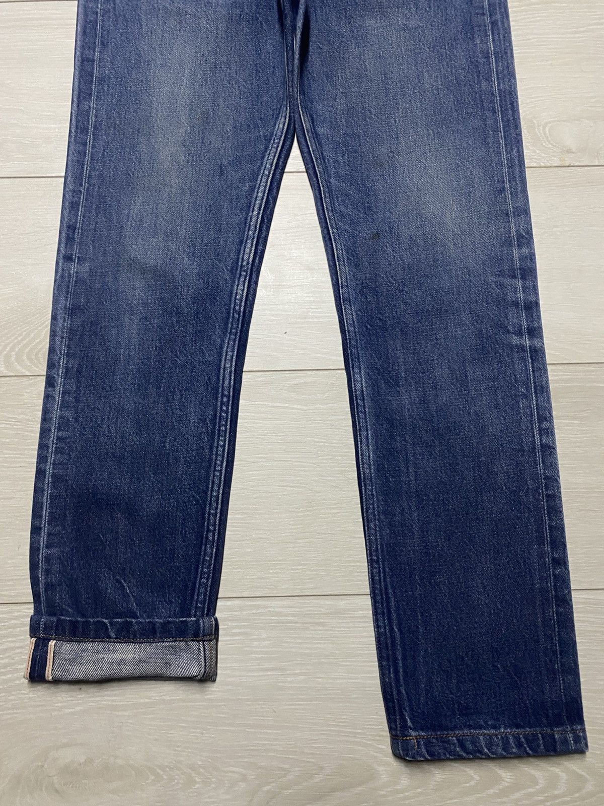 A.P.C. Vintage Apc Petit New Standard Blue Distressed Skinny Jeans Size US 30 / EU 46 - 5 Thumbnail