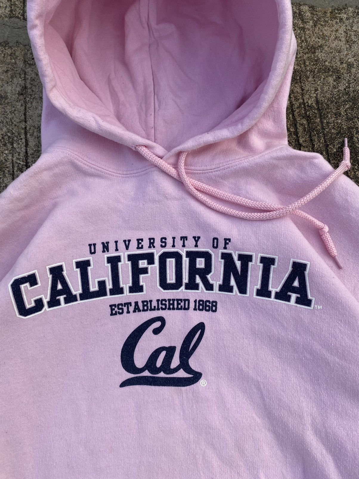Russell Athletic Vintage Gildan Pink “CA” Hoodie Size US XL / EU 56 / 4 - 4 Thumbnail