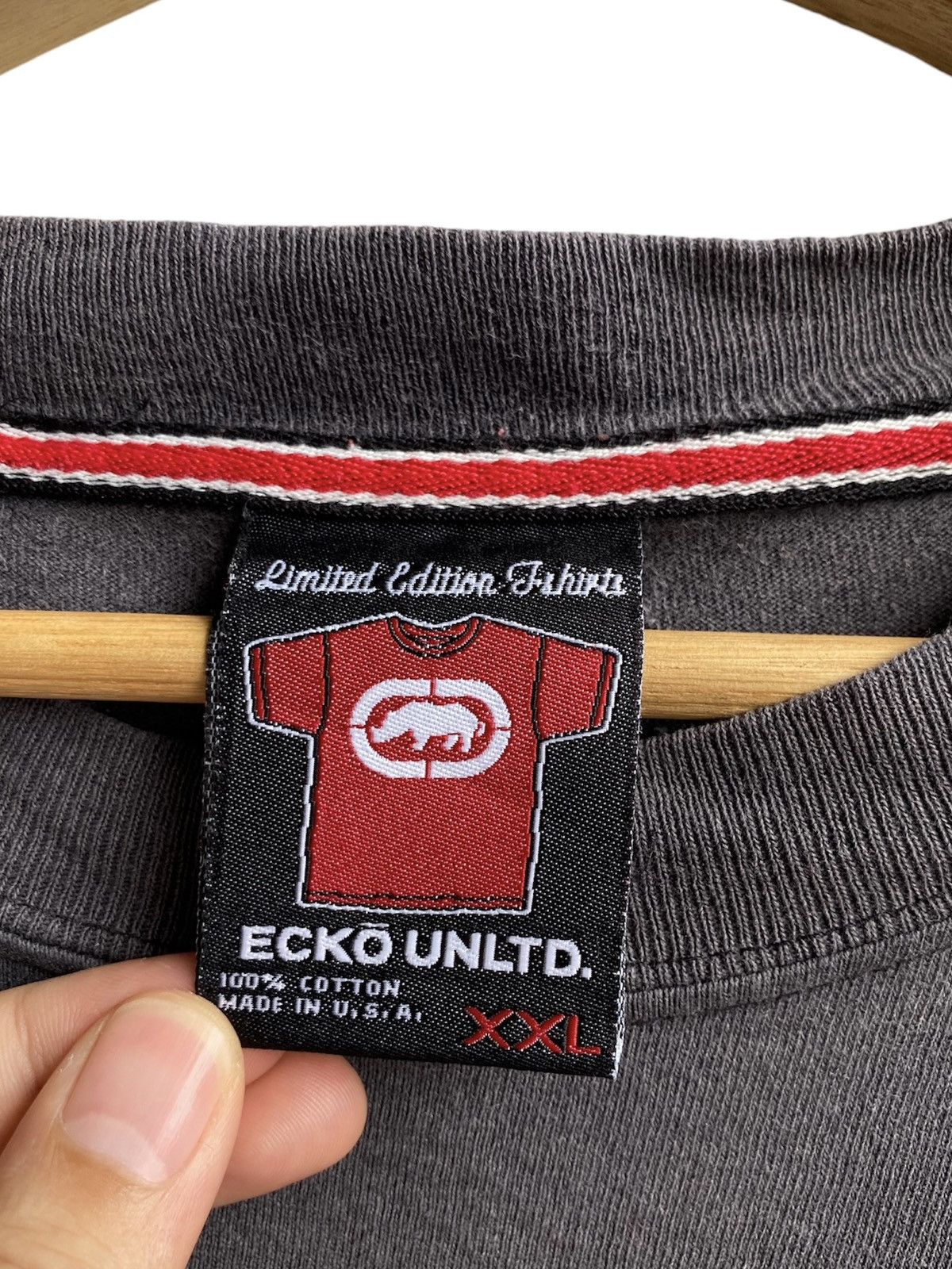 Ecko Unltd. × Rap Tees × Vintage 🔥🔥Rare Vintage Ecko Unltd. " CULTURE " nice backhit tee Size US XXL / EU 58 / 5 - 3 Thumbnail