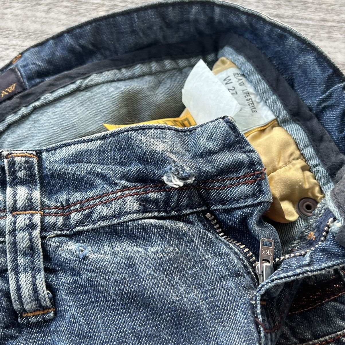 Raw State Raw Life Style vintage rare Jeans Denim Pants Trousers Size 27" / US 4 / IT 40 - 6 Thumbnail