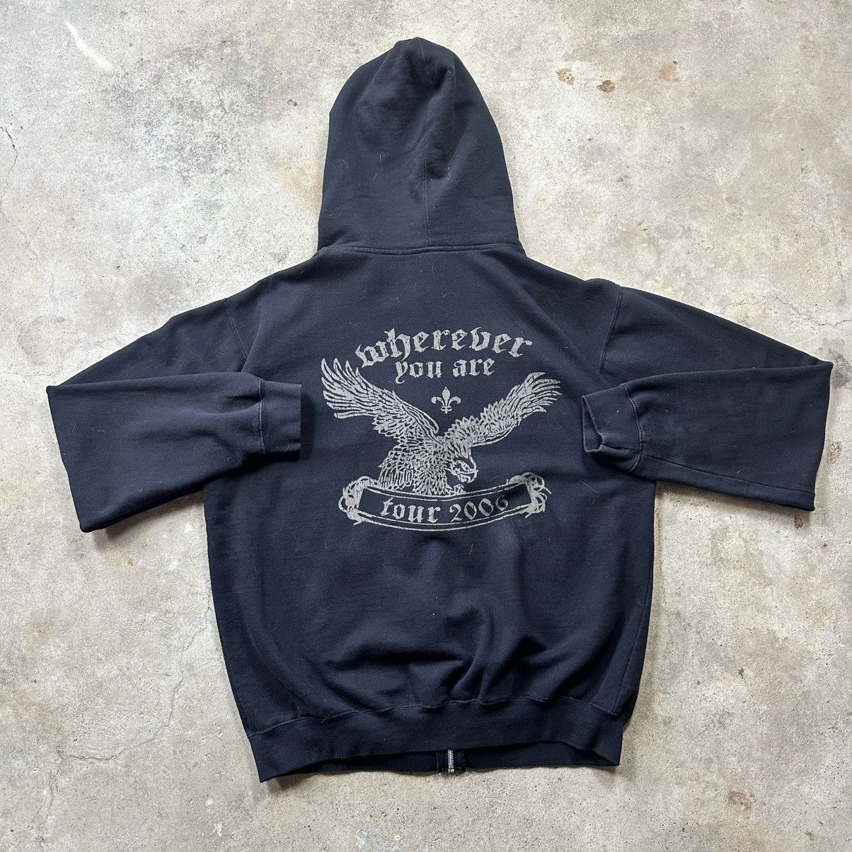 Band Tees Vintage 2006 Third Day Christian Rock Band Tour Zipup Hoodie Size US XL / EU 56 / 4 - 5 Thumbnail