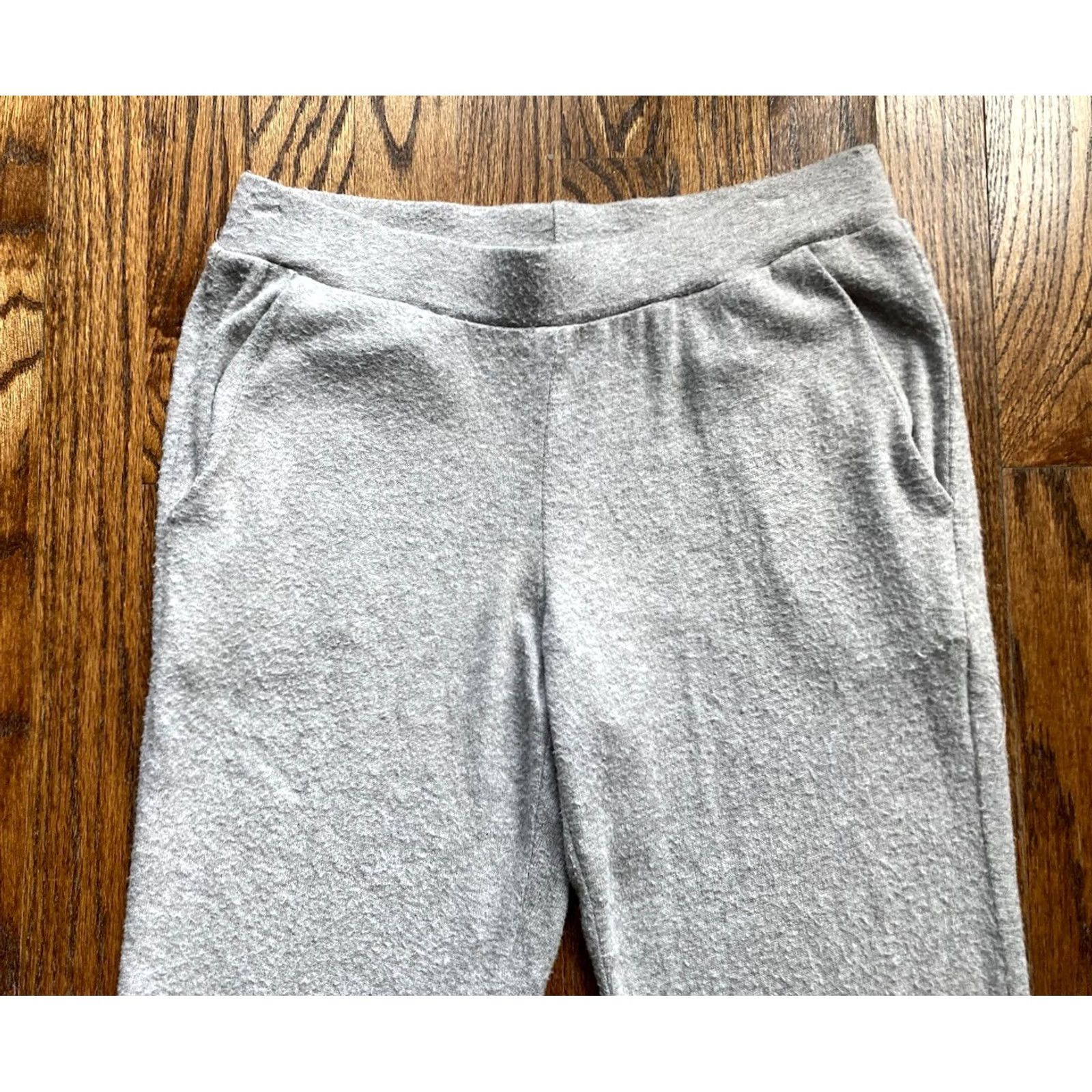 Velvet VELVET by GRAHAM & SPENCER Womens Pants XS Jogger Gray Solid | Relaxed Straight Leg Lounge Casual Size 26" / US 2 / IT 38 - 2 Thumbnail