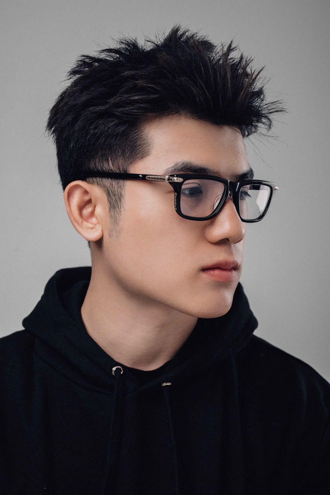 Chrome Hearts CHROME HEARTS LITTLE DINGER BLACK/18KGP GLASSES Size ONE SIZE - 11 Thumbnail