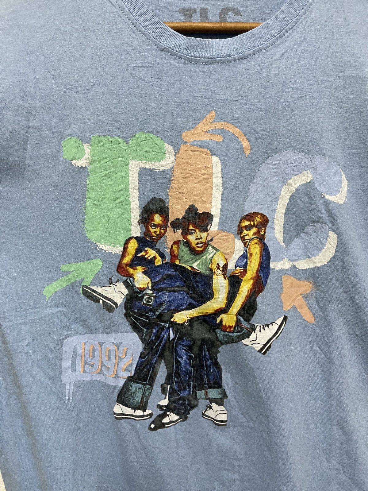 Band Tees TLC T Shirt Line Up Group Size US XXL / EU 58 / 5 - 4 Thumbnail