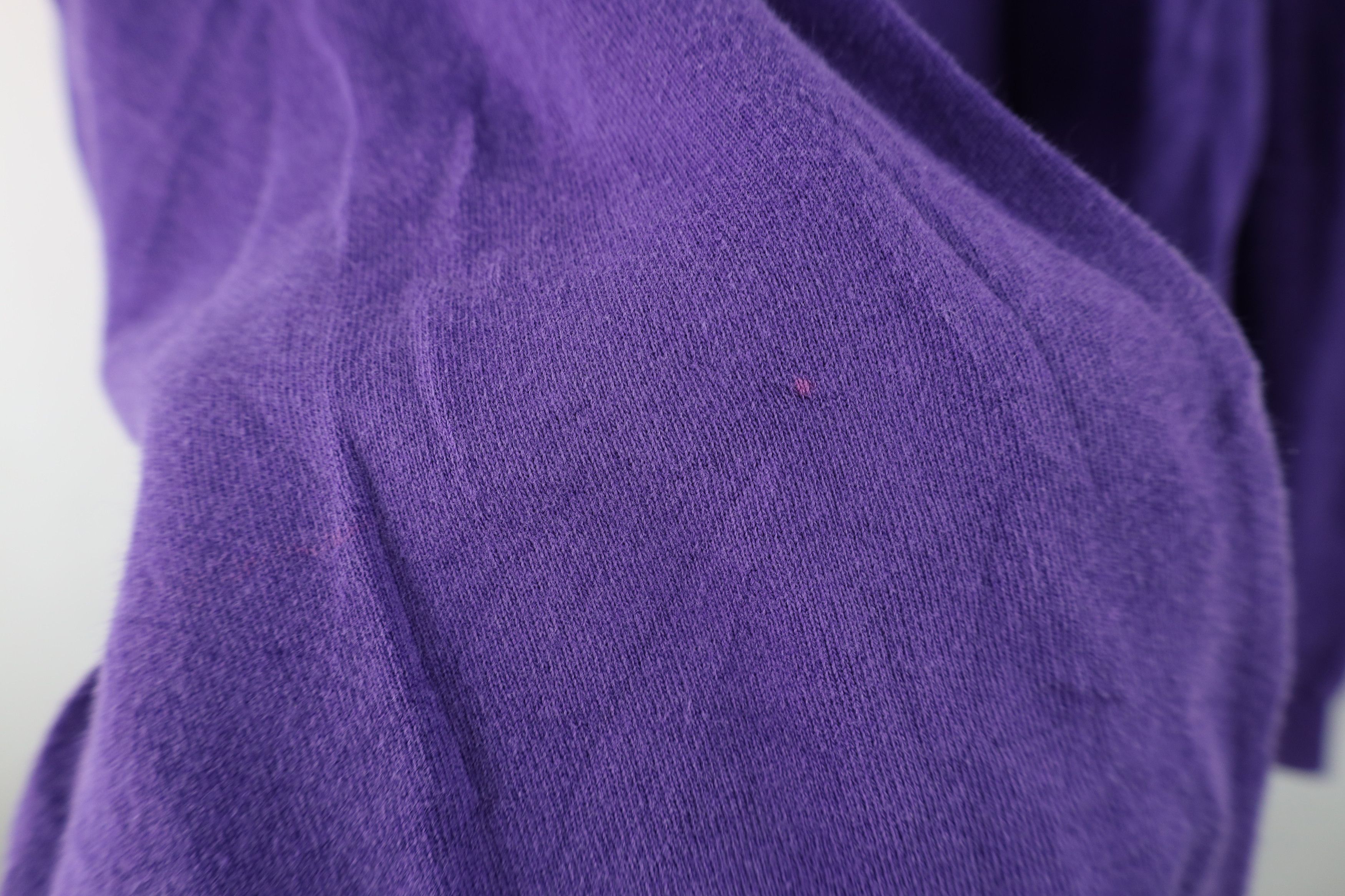 Nike Vintage 90s Nike Scott Mini Swoosh Sweatshirt Purple USA Size US XXL / EU 58 / 5 - 8 Thumbnail