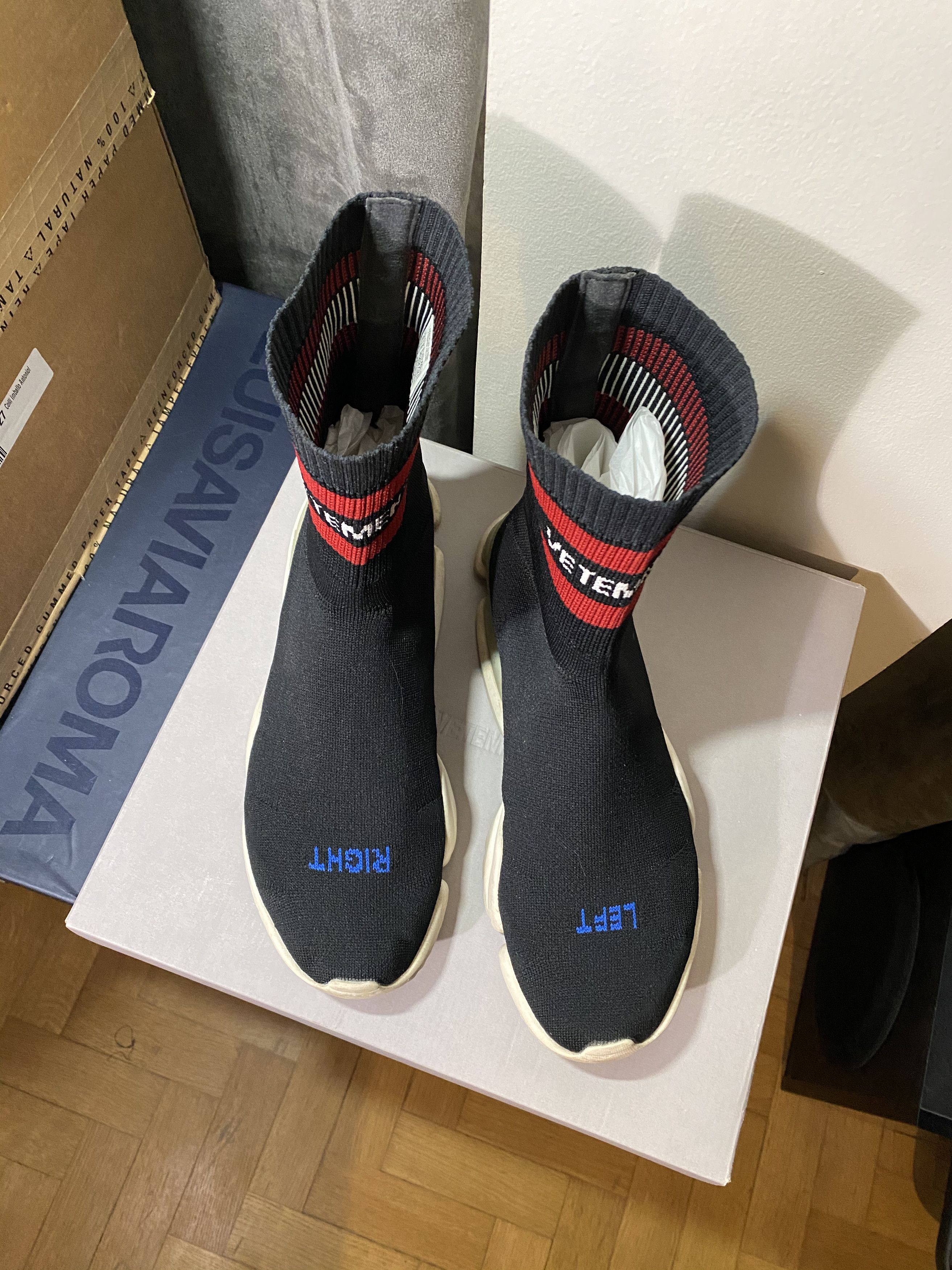 Reebok × Vetements Vetements x Reebok Sock Runner Size US 9 / EU 42 - 2 Thumbnail