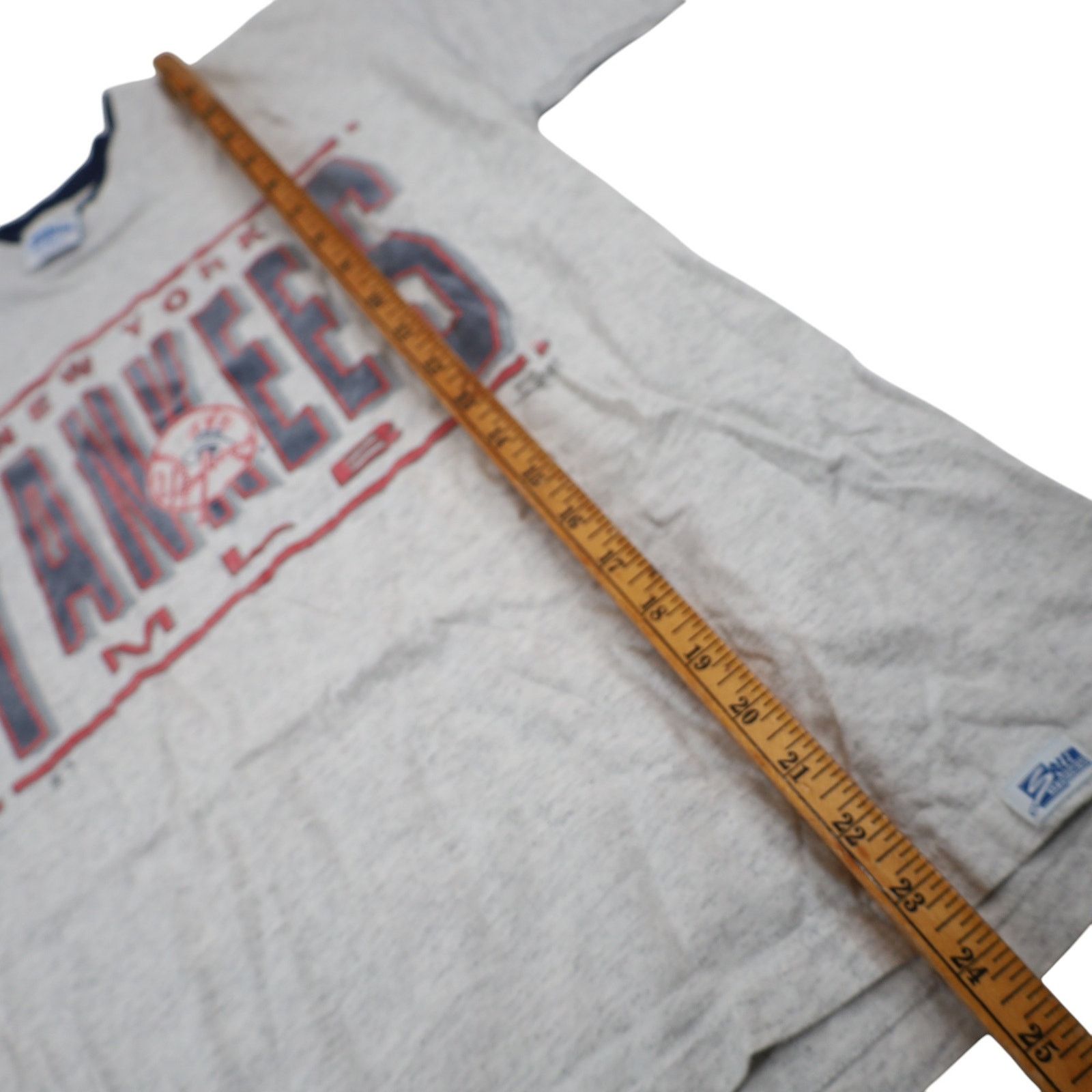 Salem Sportswear × Vintage VTG 90s Salem Sportswear New York Yankees Graphic T Shirt Size US M / EU 48-50 / 2 - 9 Thumbnail