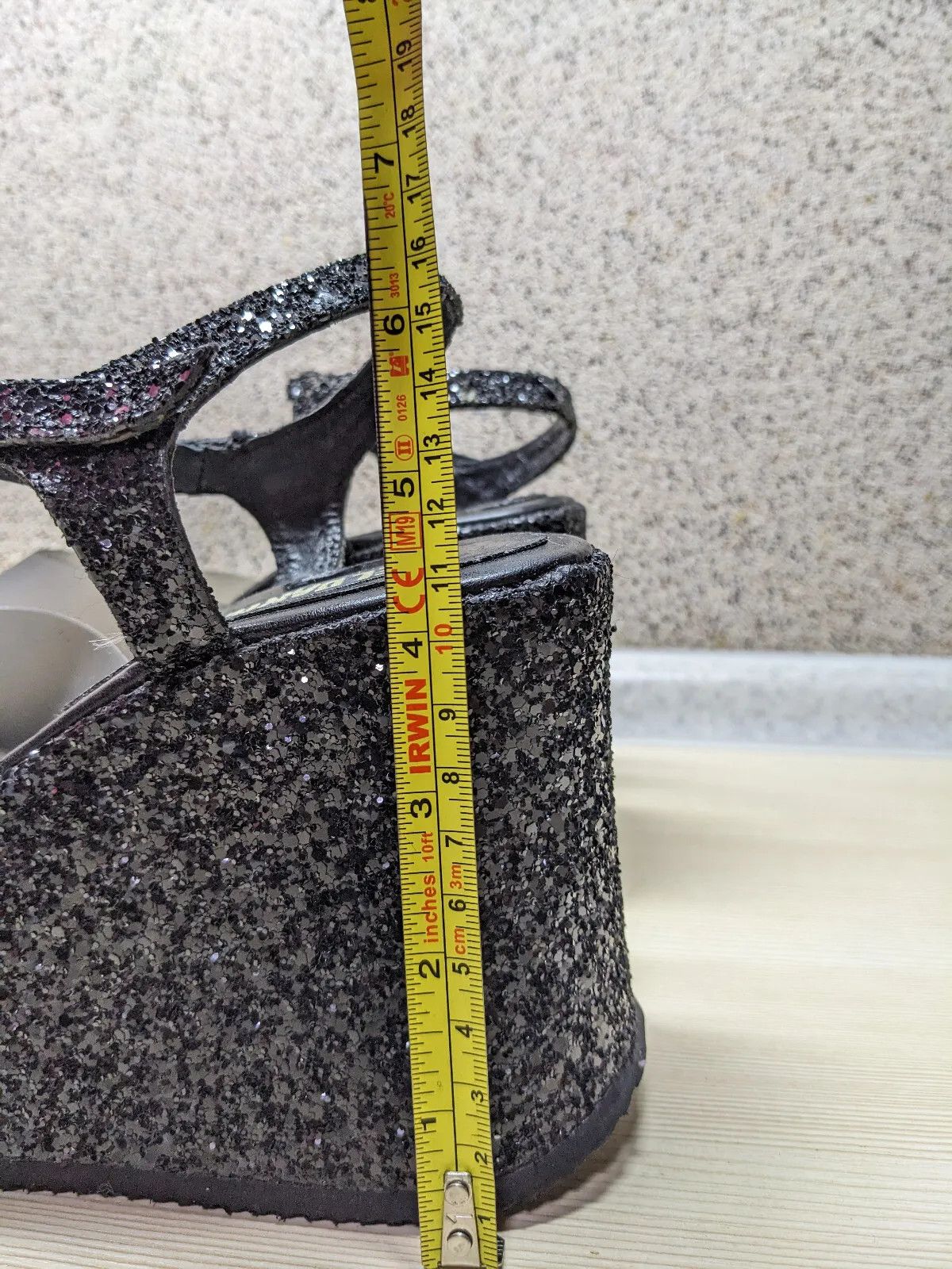 Designer EL DANTES Vintage Platform Shoes size 37 Size US 7 / IT 37 - 8 Thumbnail
