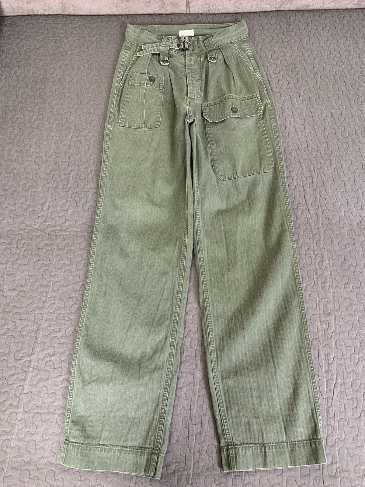 Vintage Warehouse Duck Digger HBT Army Pants