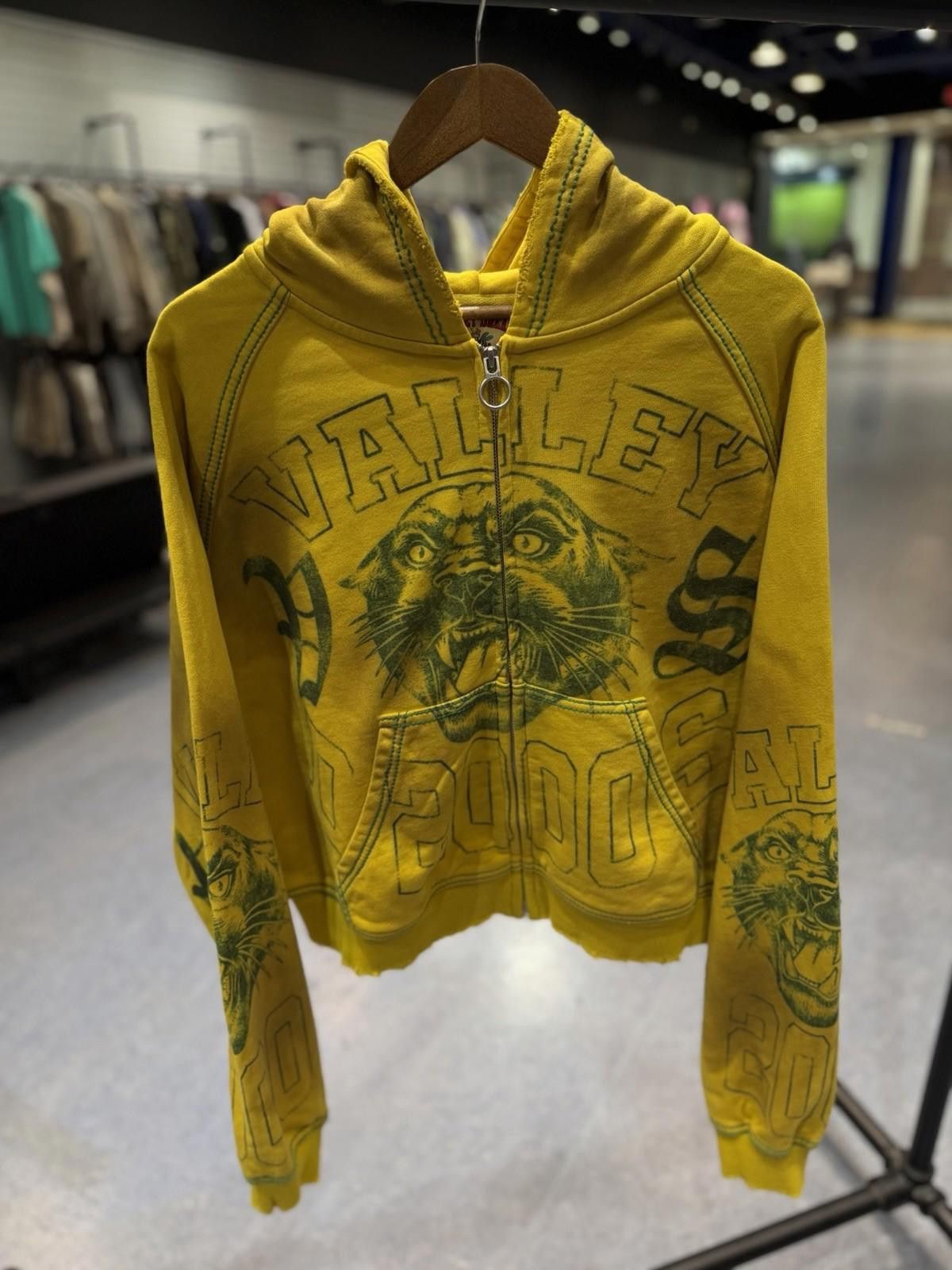 Vale Medium - Vale Zip Up Brazil Hoodie Authentic Valley Yellow Size US M / EU 48-50 / 2 - 1 Thumbnail