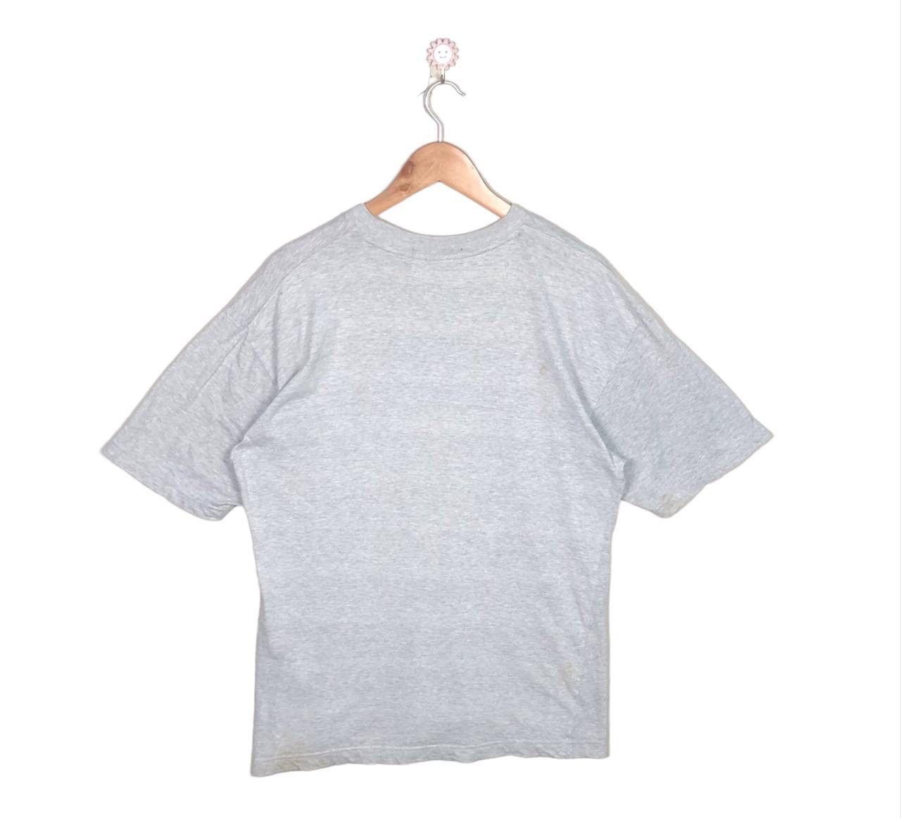 Designer Vintage Gianni Valentino Big Logo Grey Tshirt Size US L / EU 52-54 / 3 - 2 Thumbnail