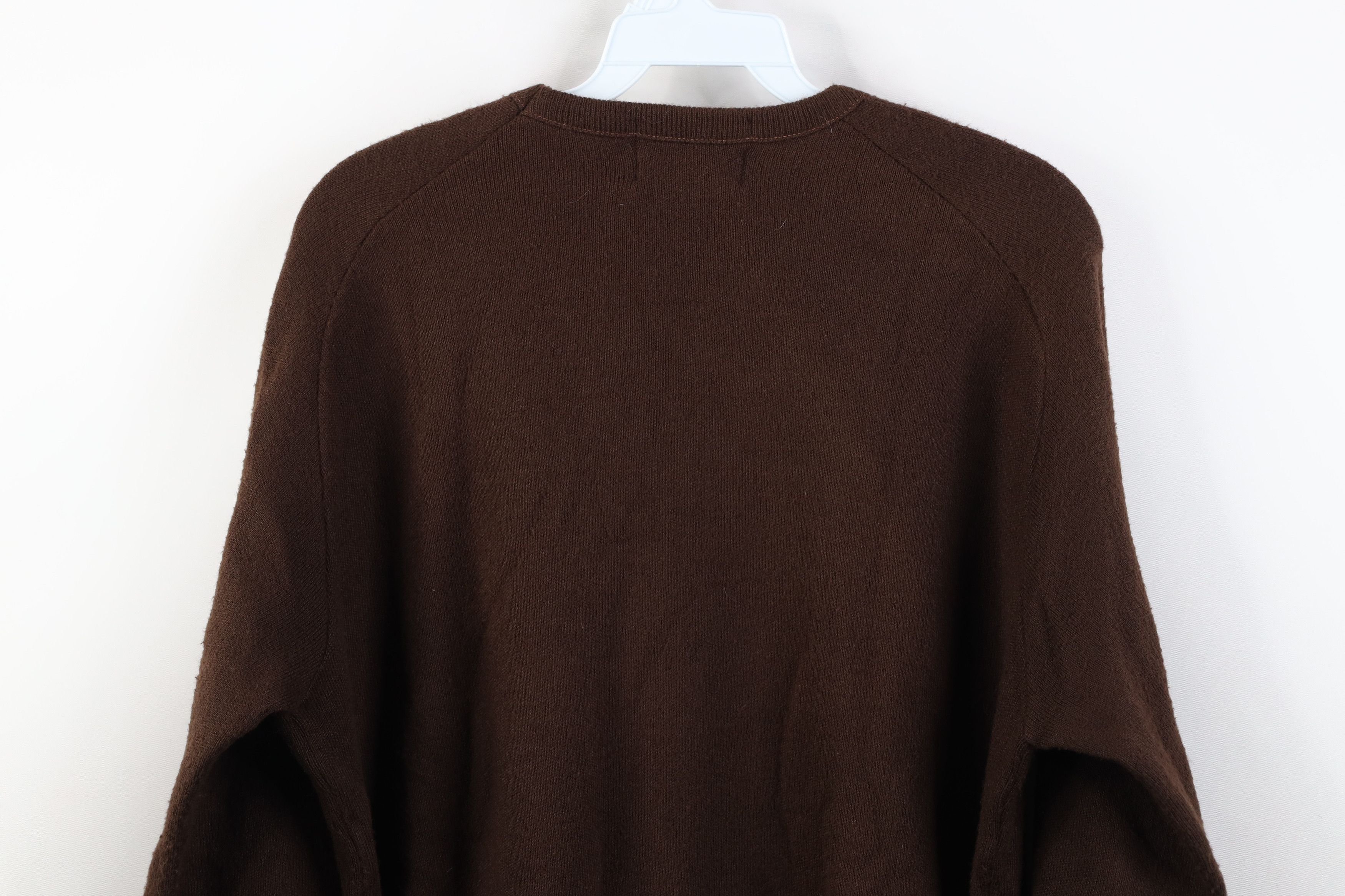 Vintage Vintage 70s Country Club Ohio Golf Knit Sweater Brown USA Size US M / EU 48-50 / 2 - 10 Thumbnail