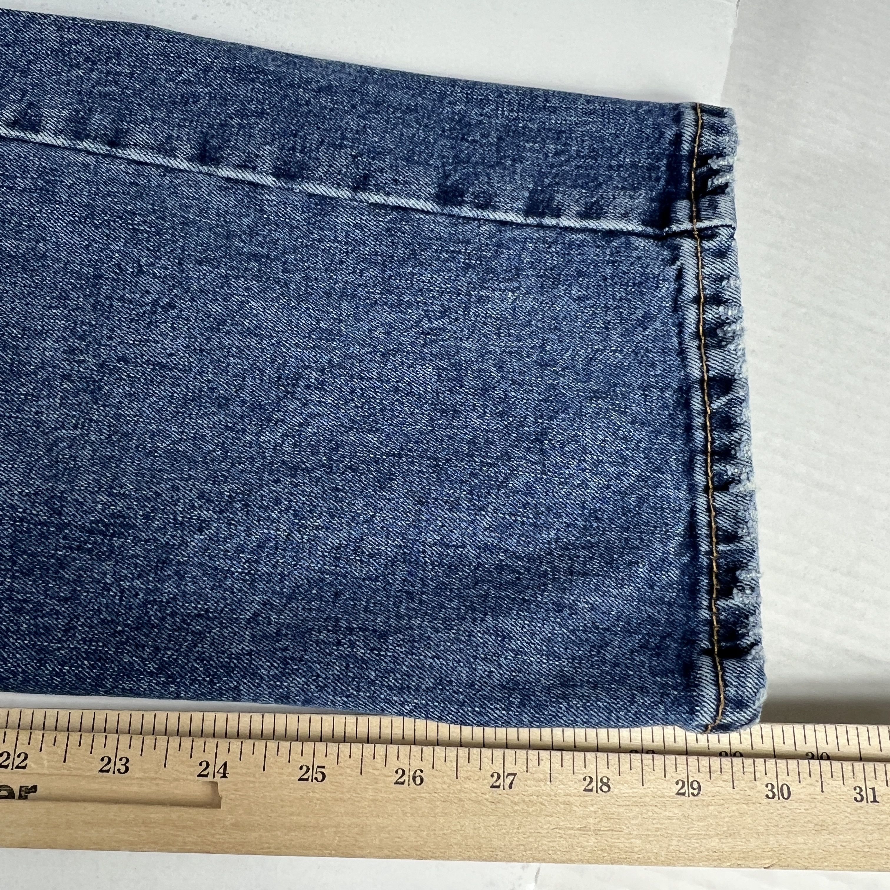 Levi's Levi's Jeans 505 Straight Leg Blue Faded Stretch Denim Size US 32 / EU 48 - 21 Thumbnail
