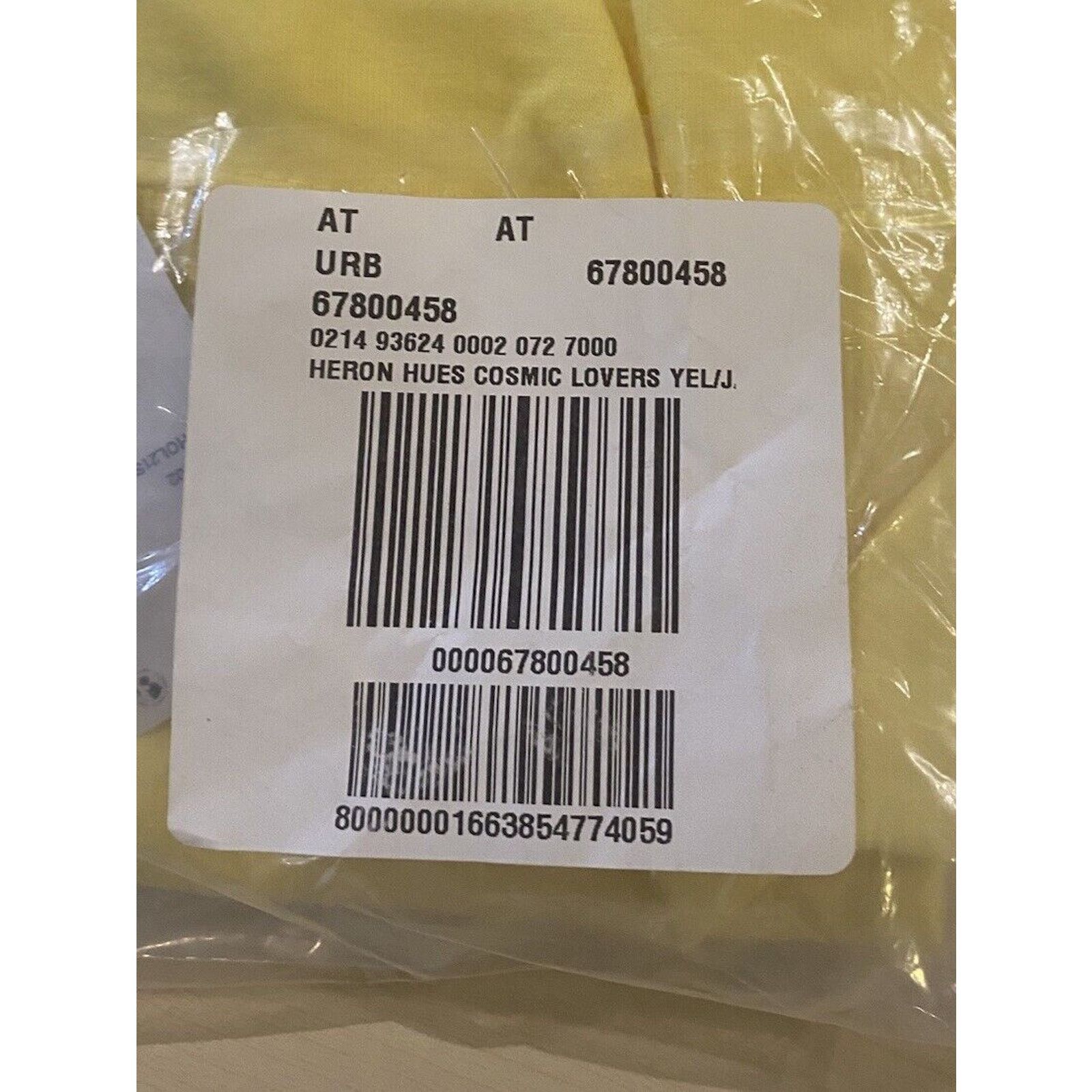 Other Heron Hues Cosmic Lovers Graphic Yellow Tee T-Shirt NWT P$40 Size US L / EU 52-54 / 3 - 5 Thumbnail
