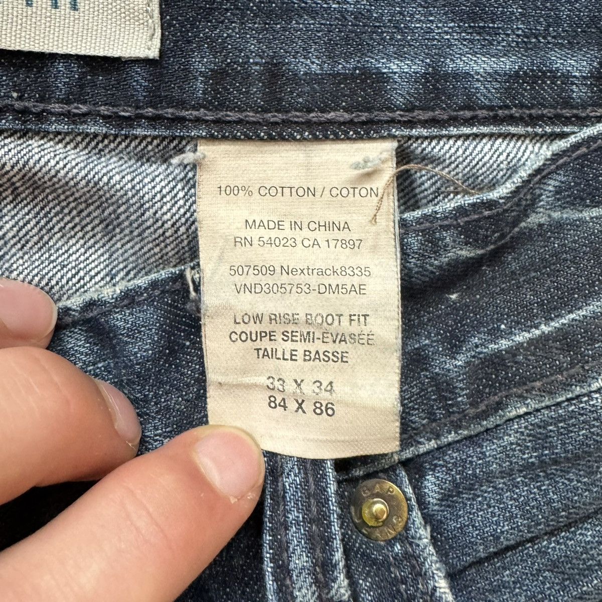 Other Customized GAP jeans Size US 33 - 9 Thumbnail