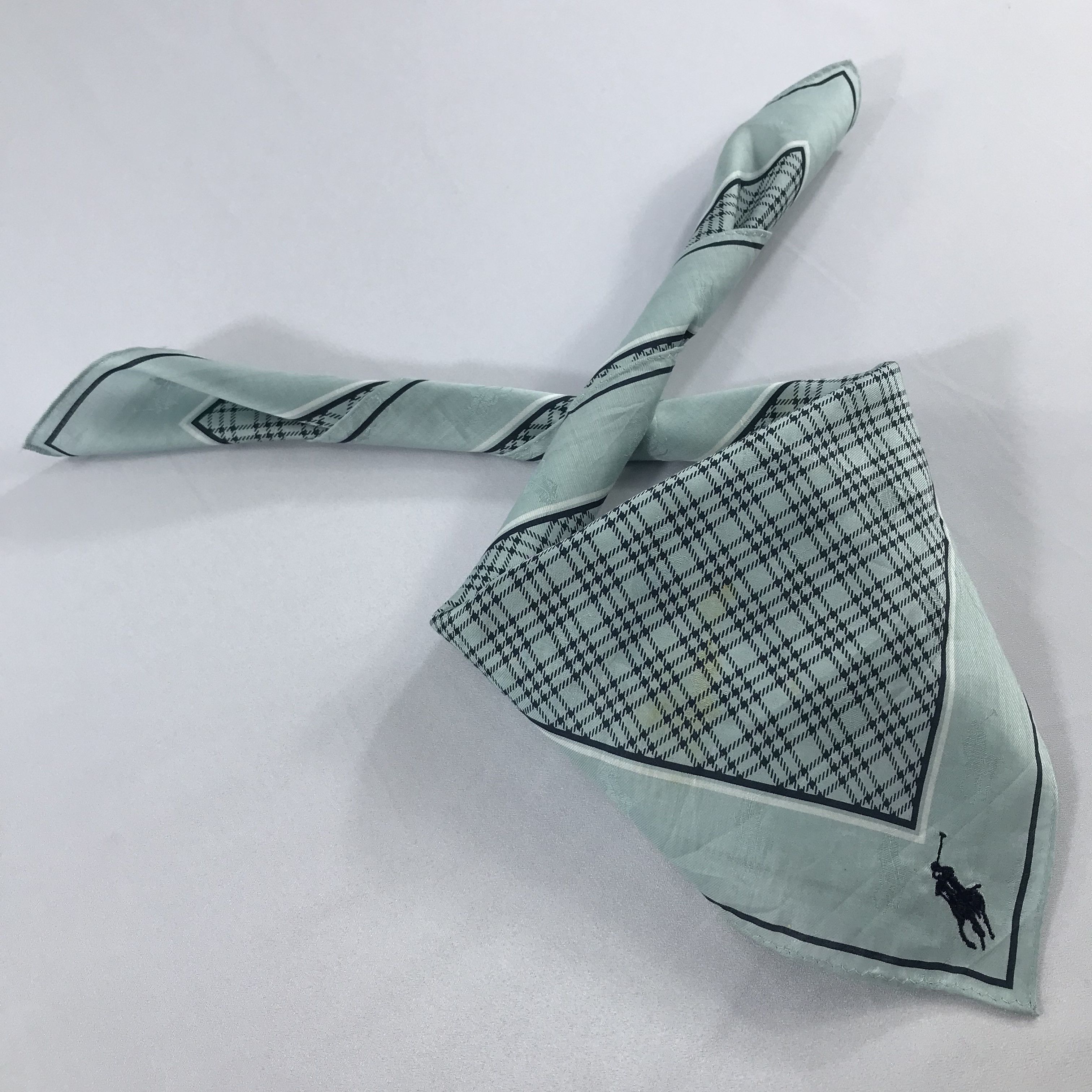 Polo Ralph Lauren × Vintage Polo Ralph Lauren Bandana / Handkerchief /Neckerchief -S2498 Size ONE SIZE - 4 Thumbnail