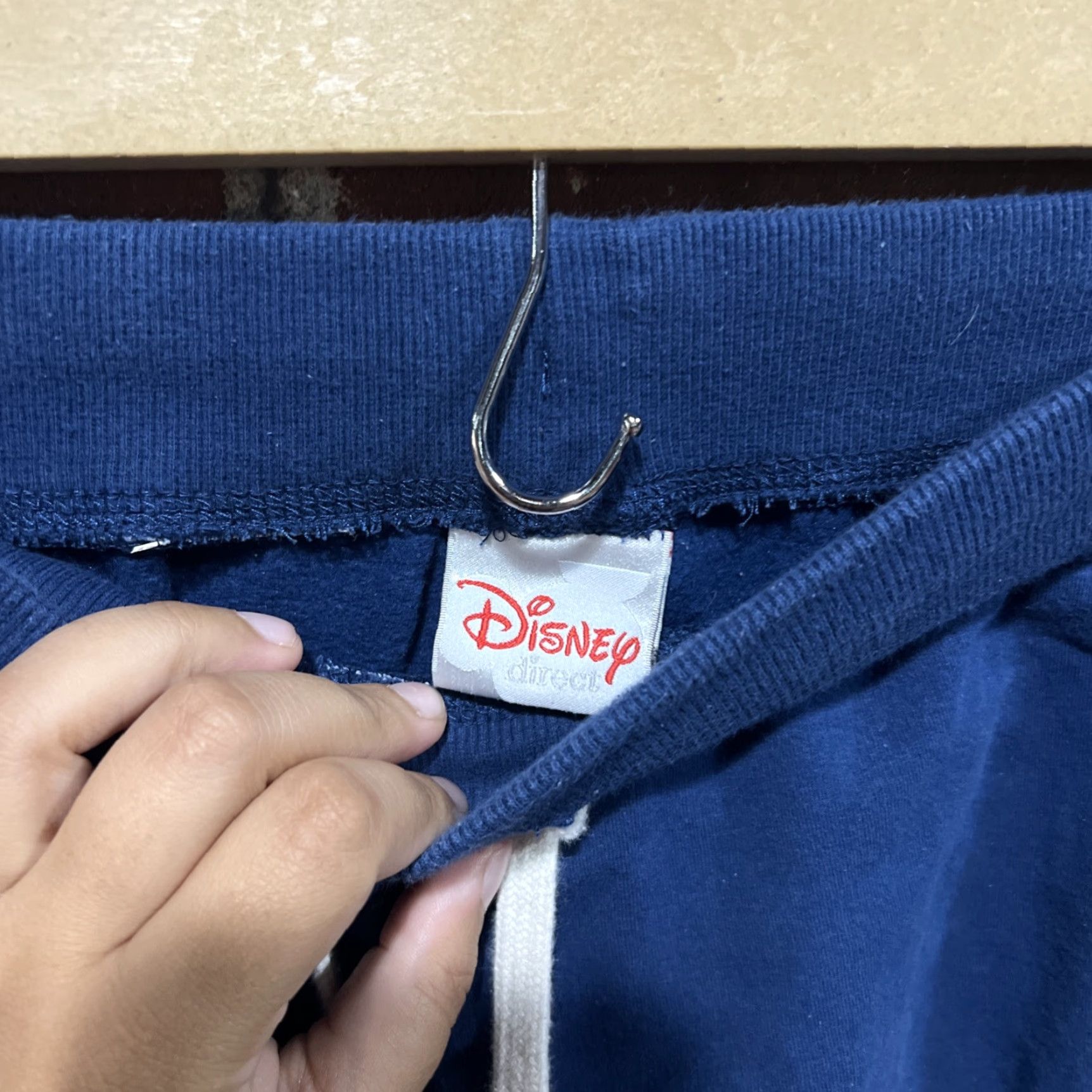 Disney Disney Womens Blue Wide Leg Sweatpants M Pants Casual Activewear Disney Size 36" / US 14 / IT 50 - 2 Thumbnail