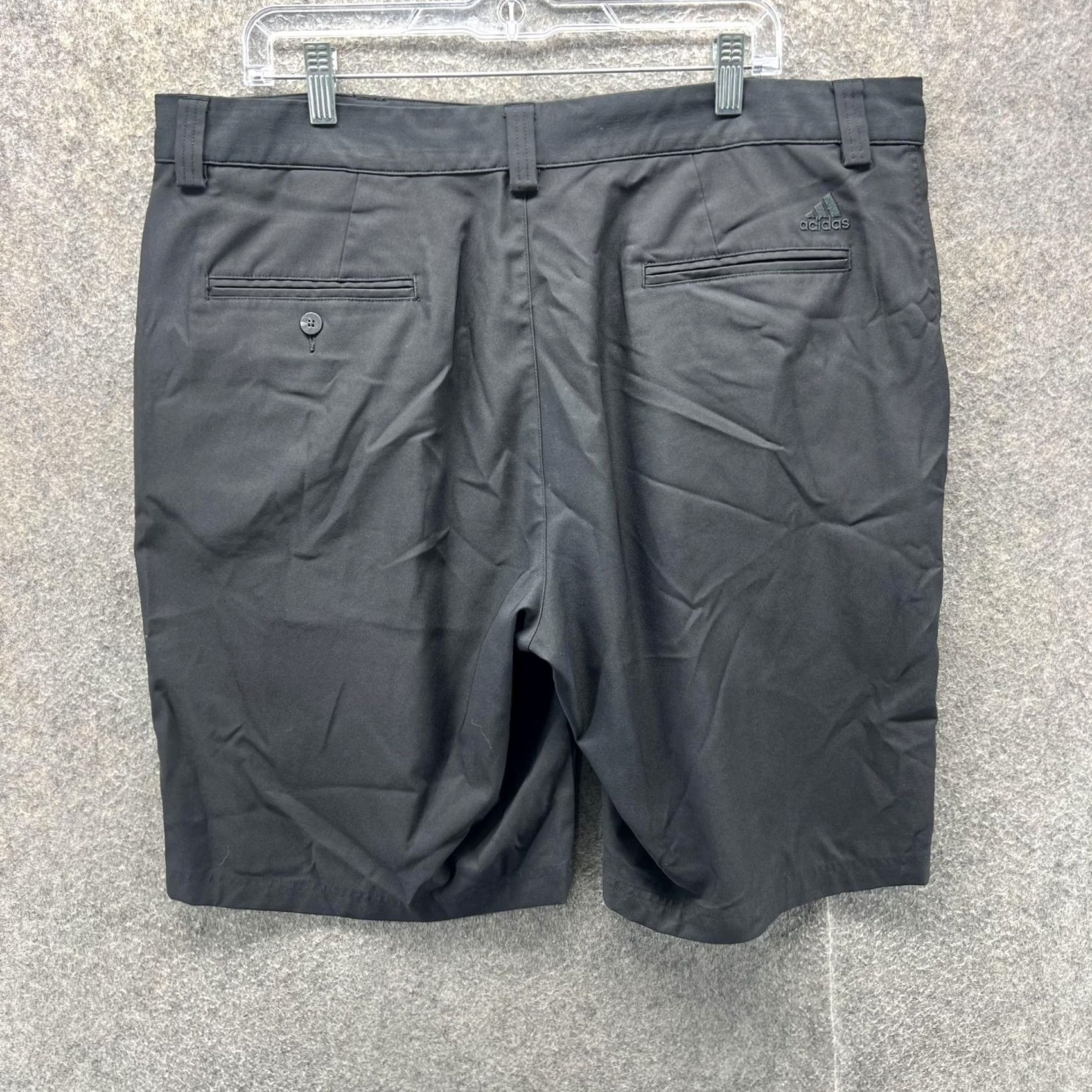Adidas Adidas Golf Shorts Mens 38 Black Climalite Twill Chino Performance 10 Inseam Size US 38 / EU 54 - 2 Thumbnail