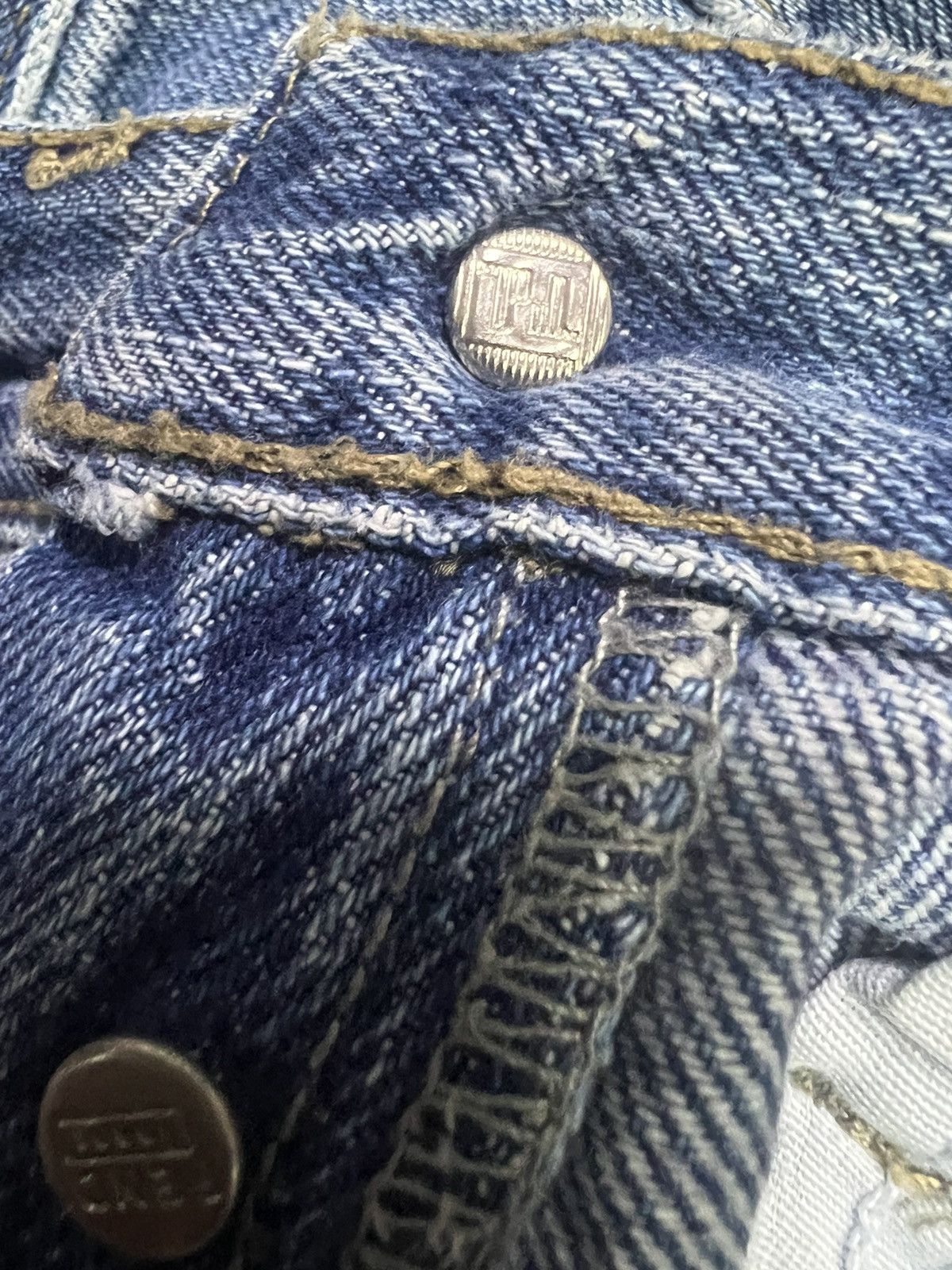 Fendi Vintage Fendi jeans bootcut washed denim 80s Size 27" / US 4 / IT 40 - 12 Thumbnail