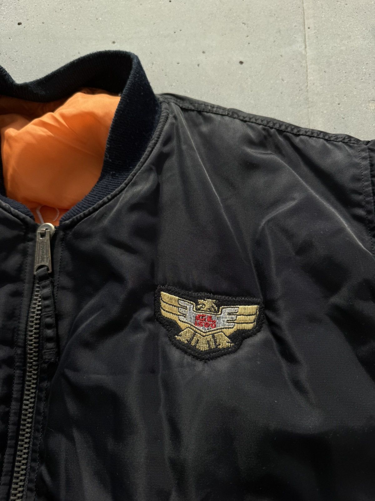 Alpha Industries Vintage boxy bomber Jacket MA-1 Flyers Intermediate Size US L / EU 52-54 / 3 - 3 Thumbnail