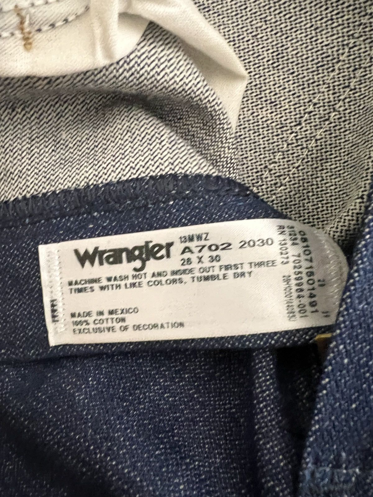 Wrangler NEW Wrangler Cowboy Cut 13MWZ Original Fit Jeans Men's 28x30 Size US 28 / EU 44 - 4 Thumbnail
