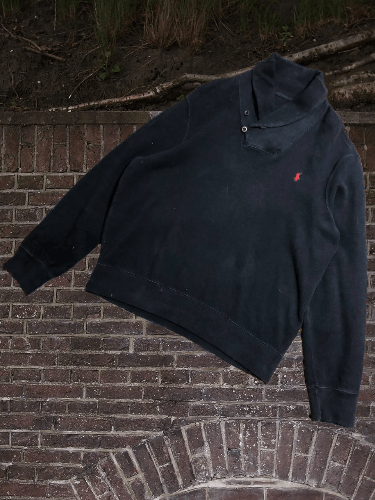 Polo Ralph Lauren × Vintage Vintage Polo Ralph Lauren 1/4 zip Sweater Size US XXL / EU 58 / 5 - 1 Thumbnail