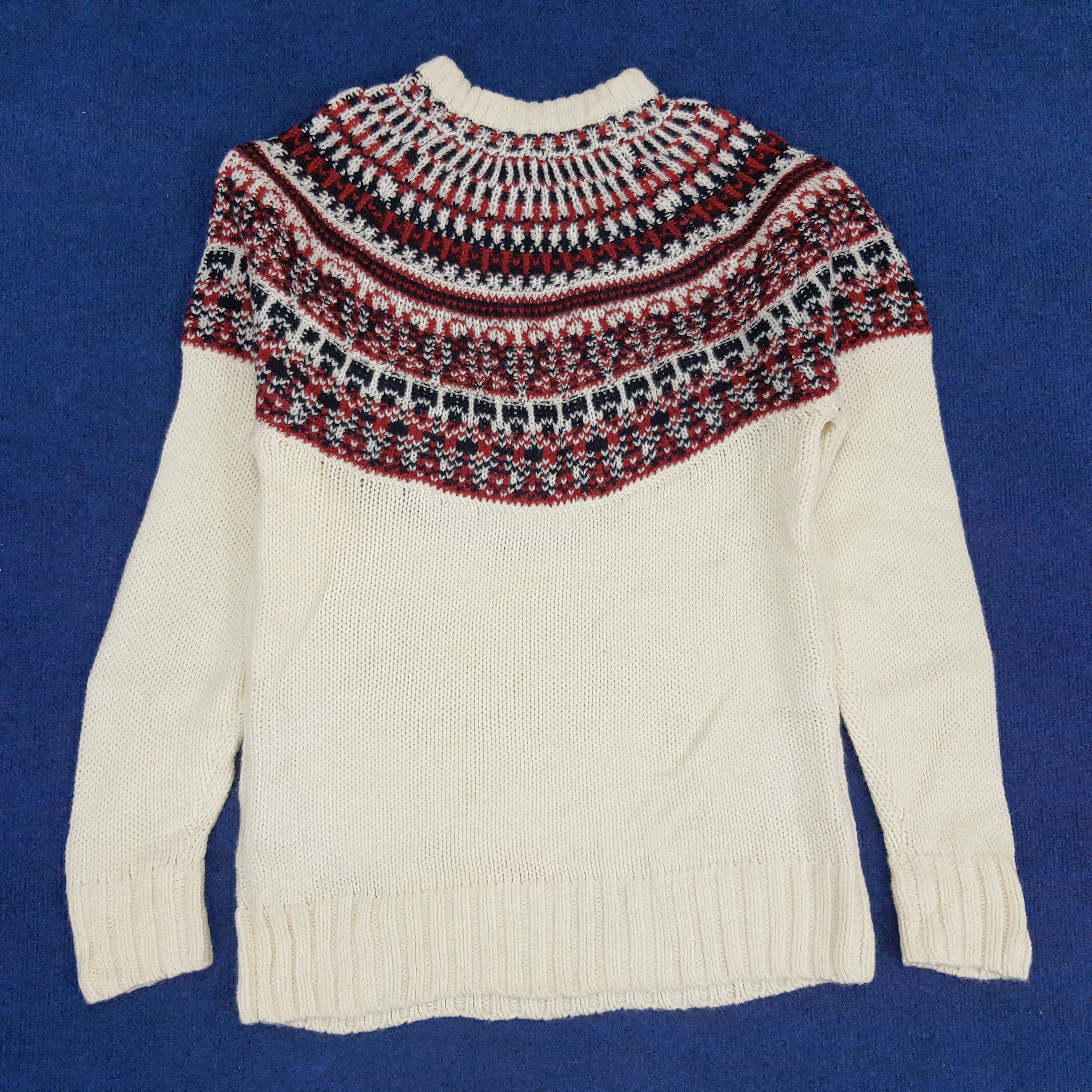 Japanese Brand × Vintage Vintage GU Japanese Brand Winter Knitted Pullover Size US XS / EU 42 / 0 - 3 Thumbnail