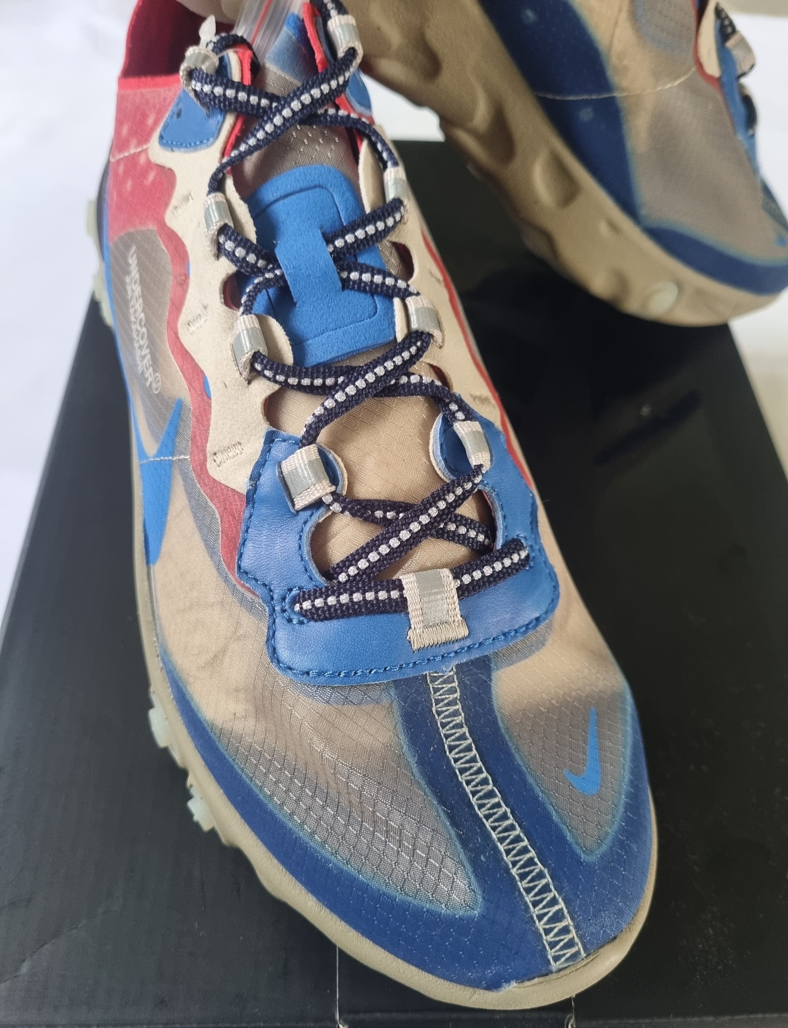 Nike × Undercover Nike React Element 87 X Undercover Light Beige Size US 10 / EU 43 - 4 Thumbnail