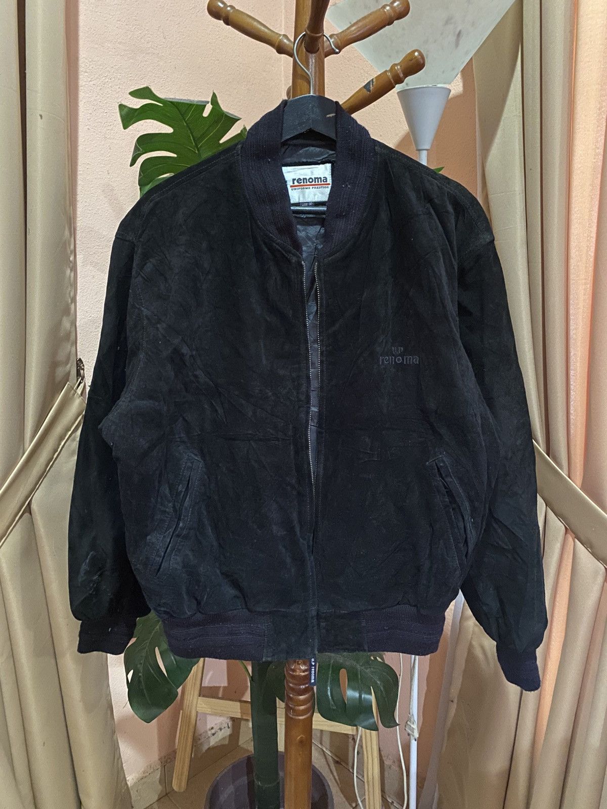 Renoma VINTAGE UP RENOMA SUEDE BOMBER JACKET Size US M / EU 48-50 / 2 - 4 Thumbnail