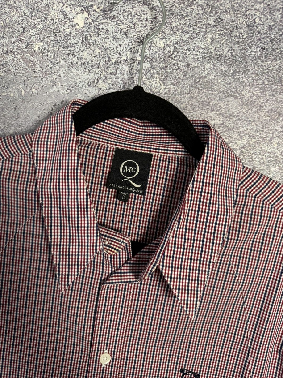 Alexander McQueen × McQ Alexander McQueen × Vintage Vintage 2008 McQ Alexander McQueen Check shirt y2k oldmoney Size US L / EU 52-54 / 3 - 10 Thumbnail