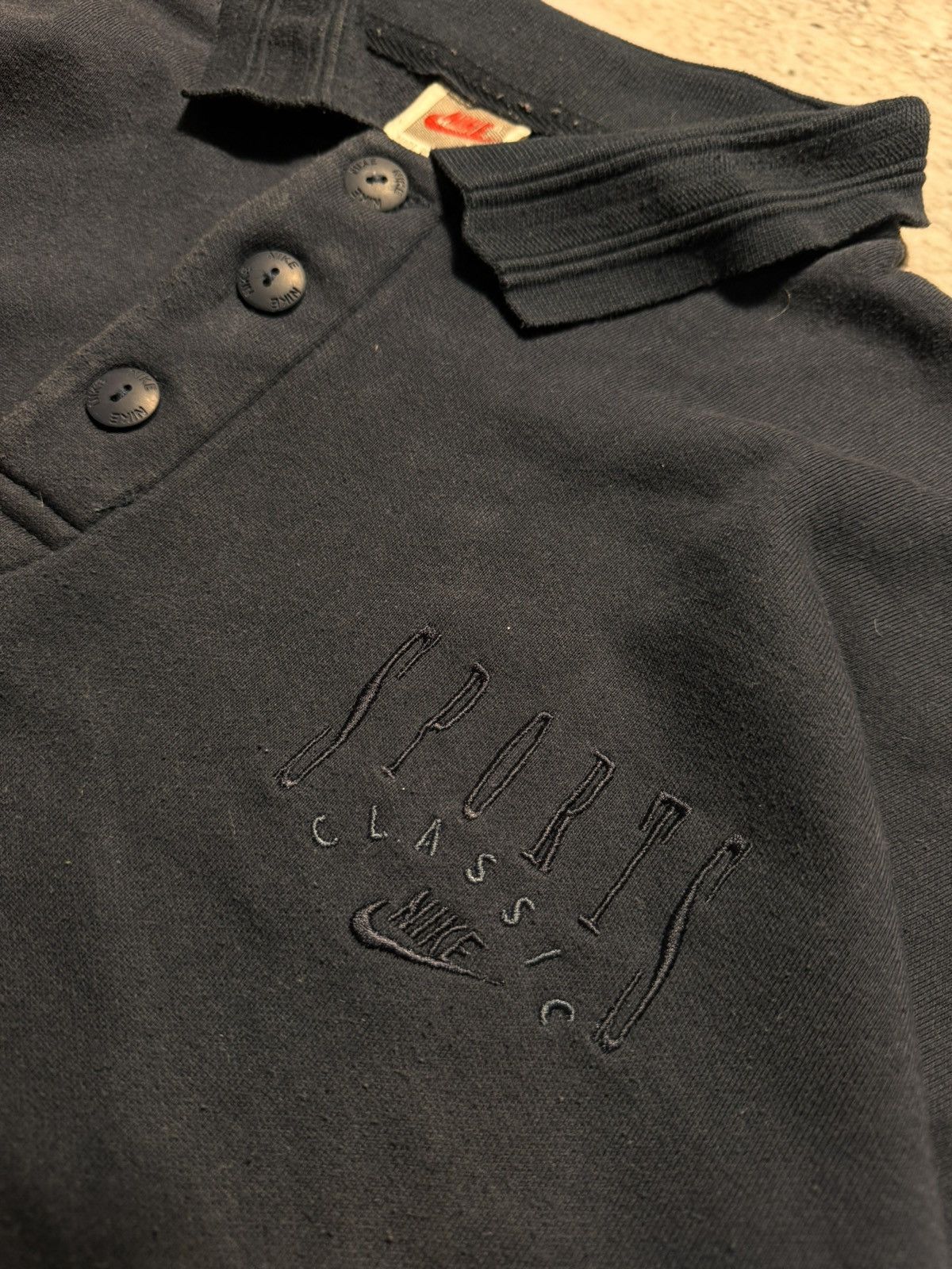 Nike × Vintage NIKE VINTAGE CENTER LOGO OVERSIZE BOXY HOODIE Size US XL / EU 56 / 4 - 4 Thumbnail