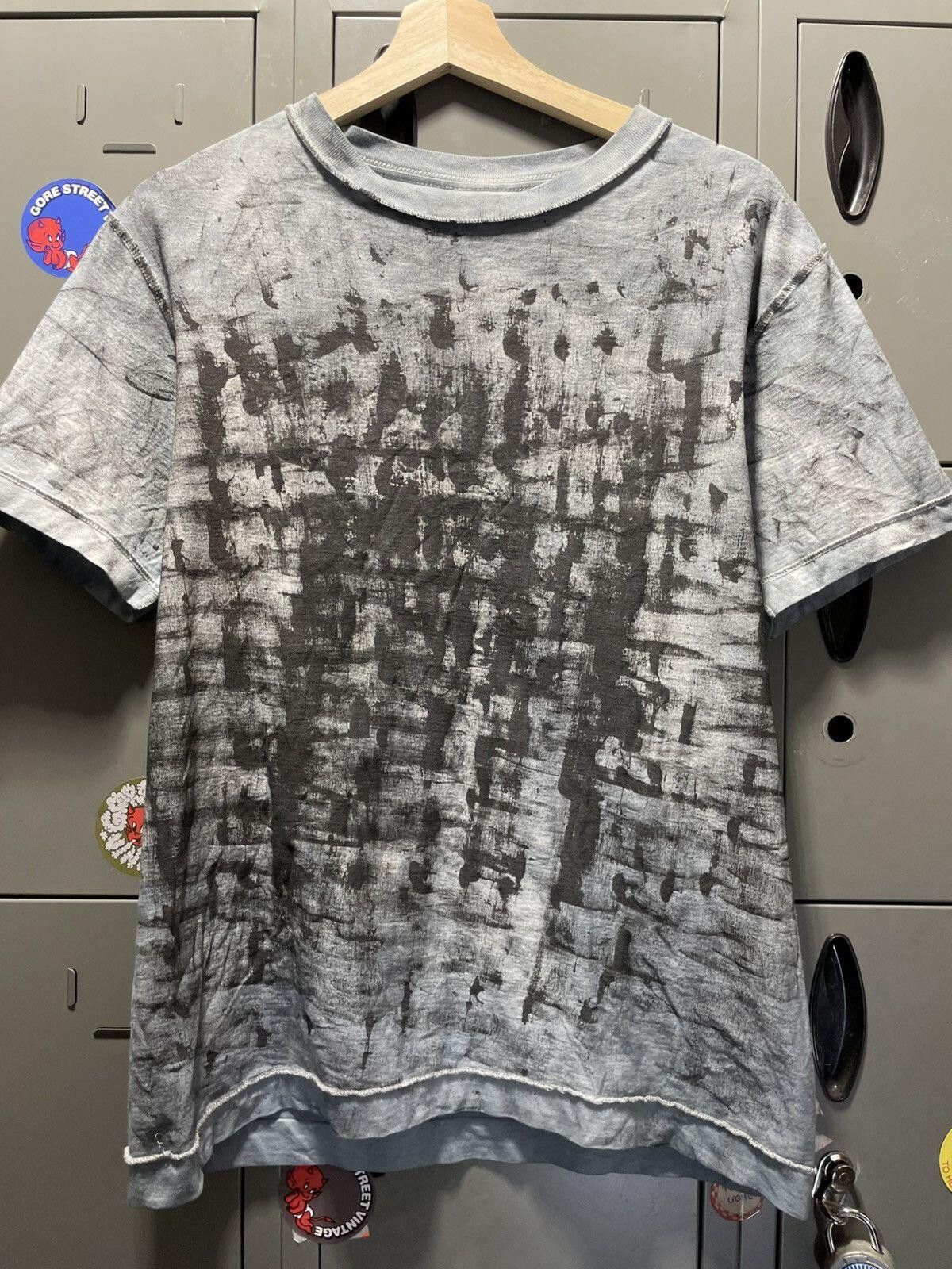 Vintage Inside out BBC tee ink blasted custom art bomb Size US L / EU 52-54 / 3 - 1 Thumbnail